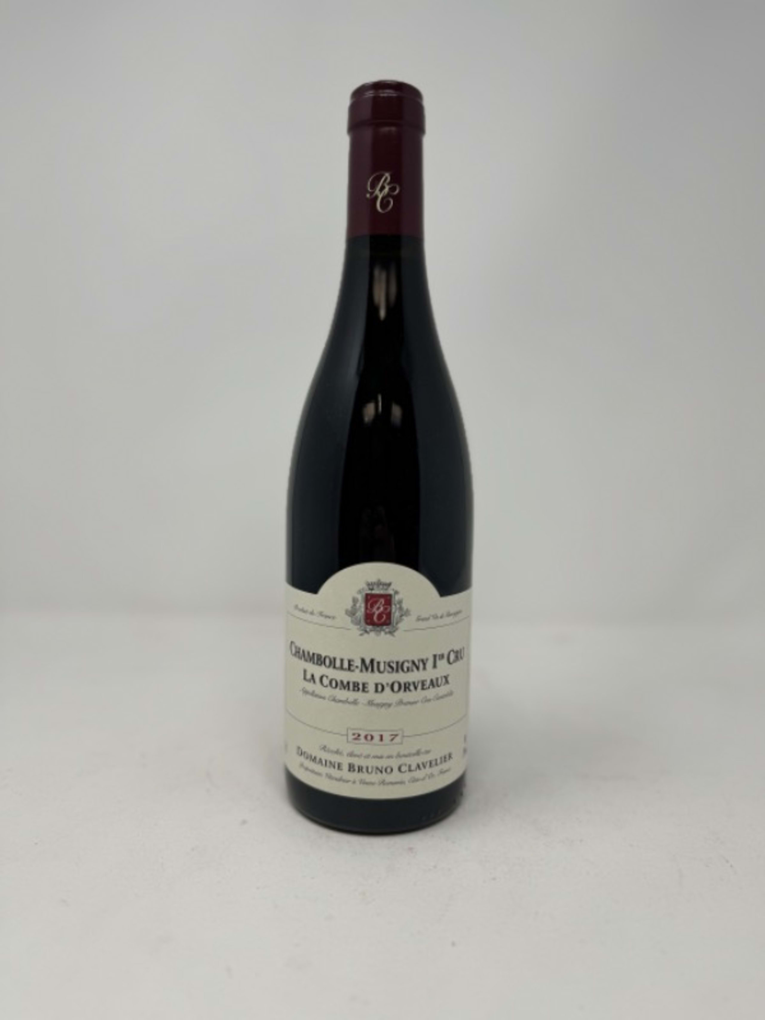 Chambolle-Musigny, 1er Cru La Combe d’Orveaux, Bruno Clavelier, 2017