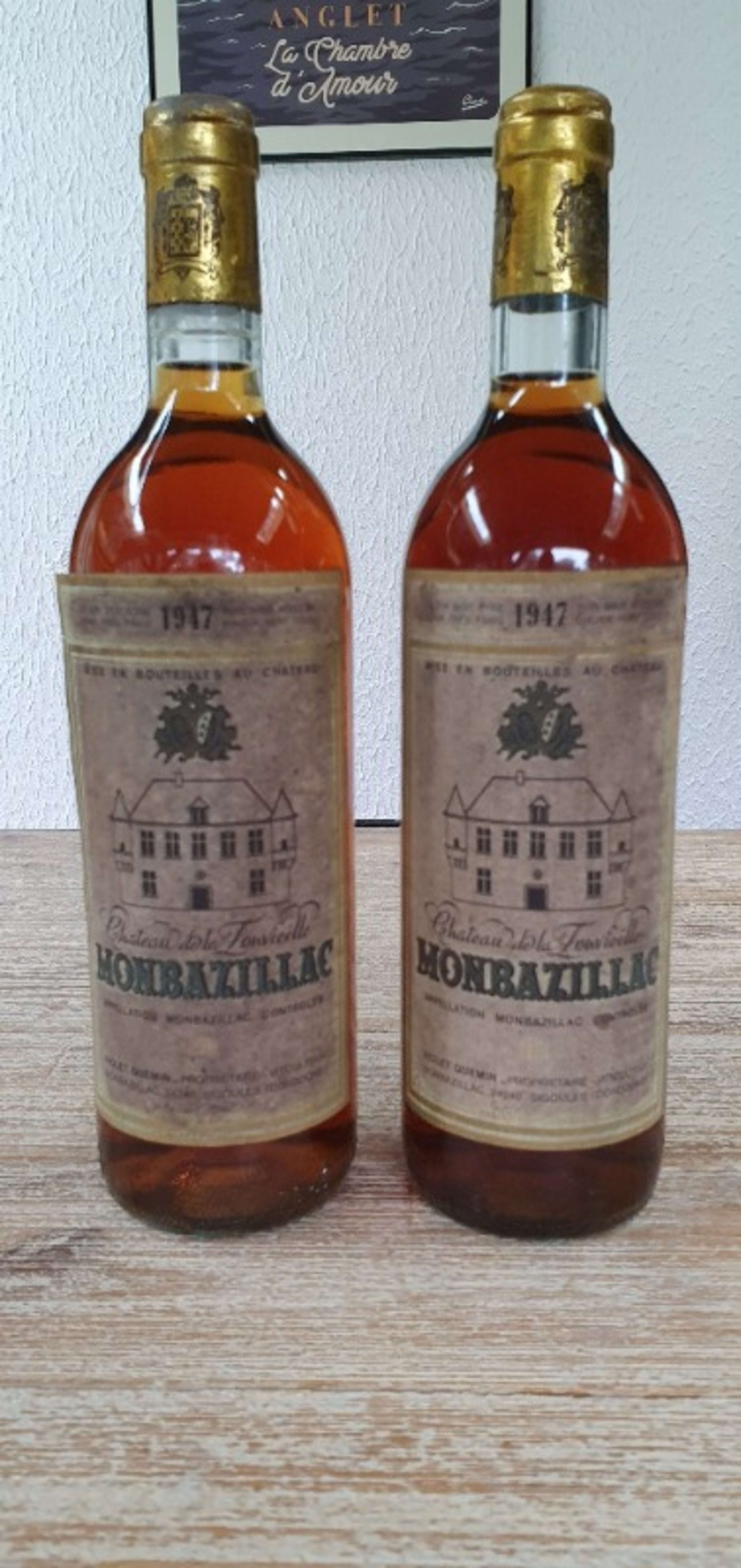 2 x Château de Fonvieille, Monbazillac, 1947