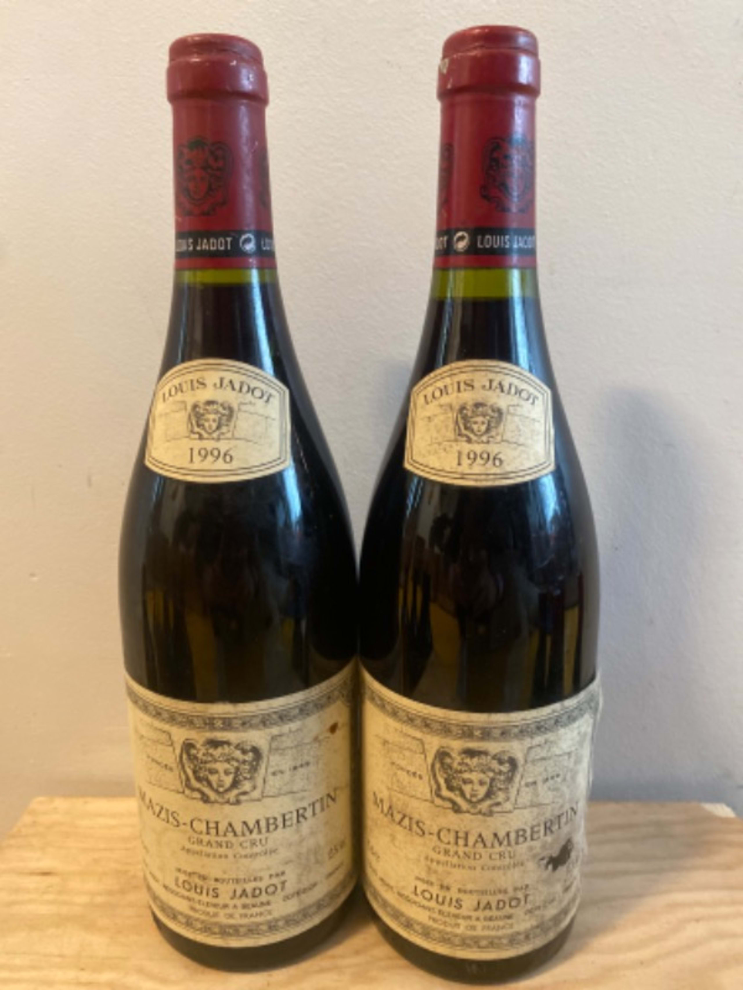 2 x Mazis-Chambertin, Grand Cru, Louis Jadot, 1996