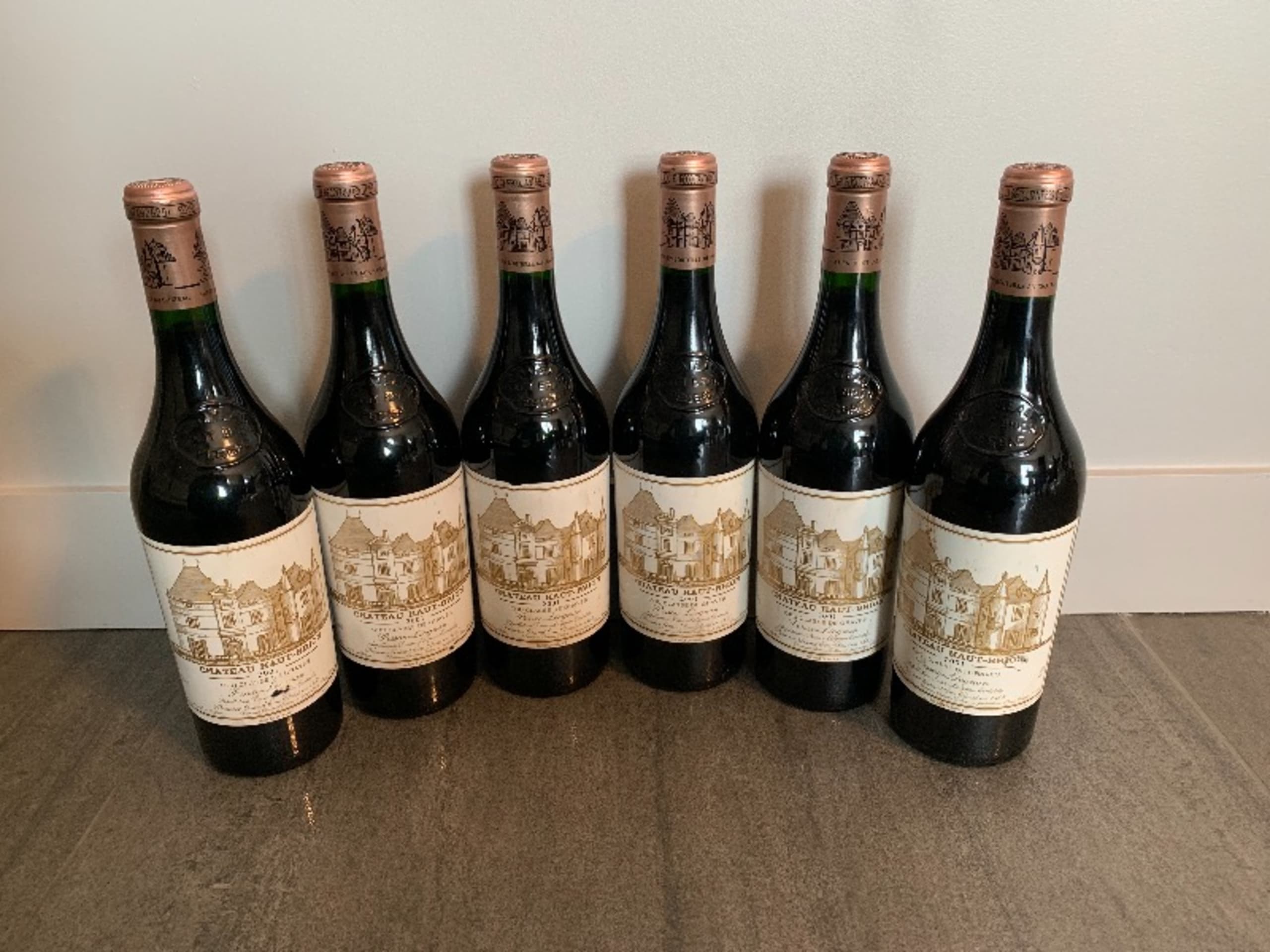 6 x Château Haut-Brion, Pessac-Léognan, 2001