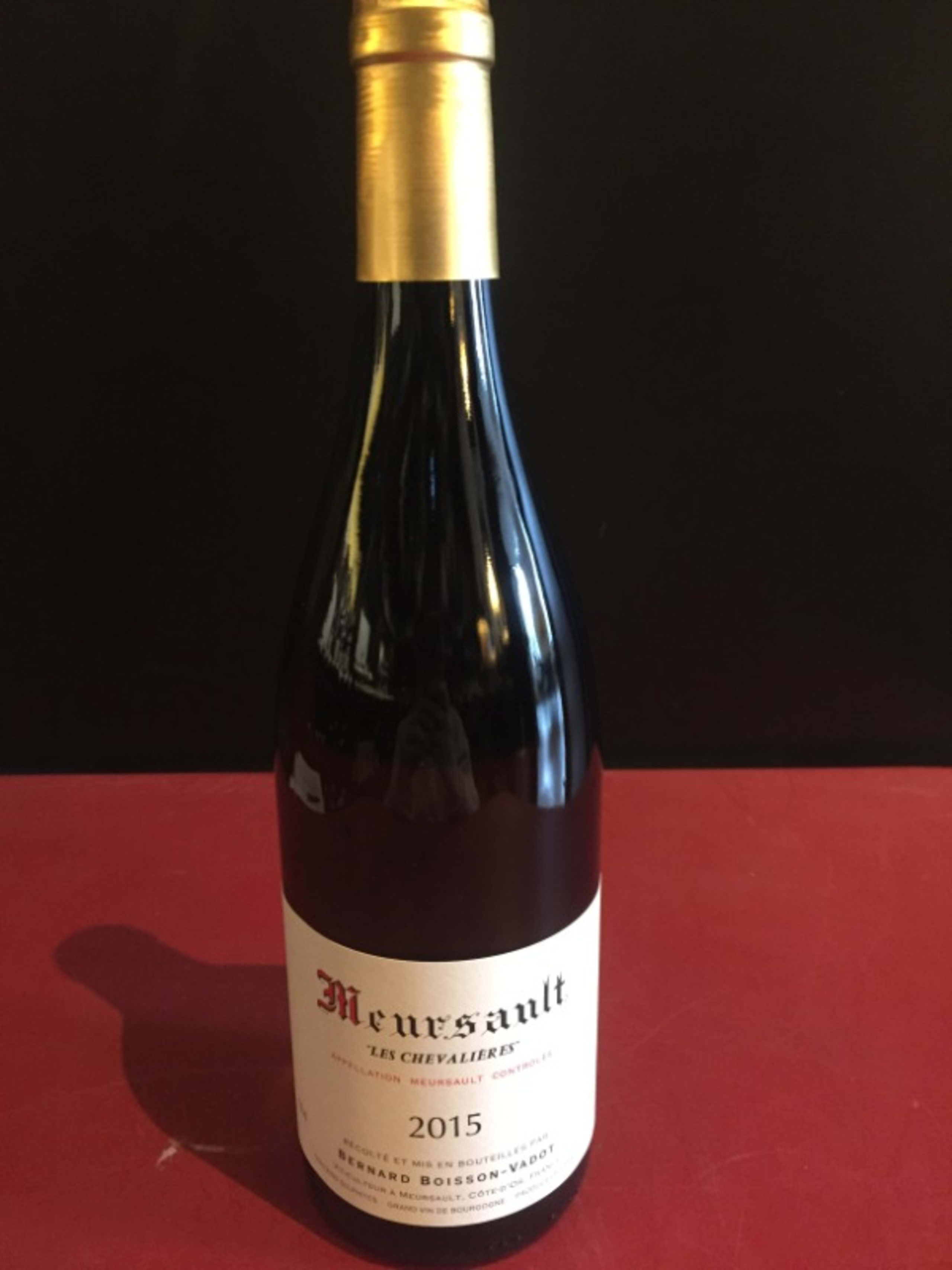 Meursault, Les Chevalières, Domaine Bernard Boisson-Vadot, 2015 (recover. VAT récup.)