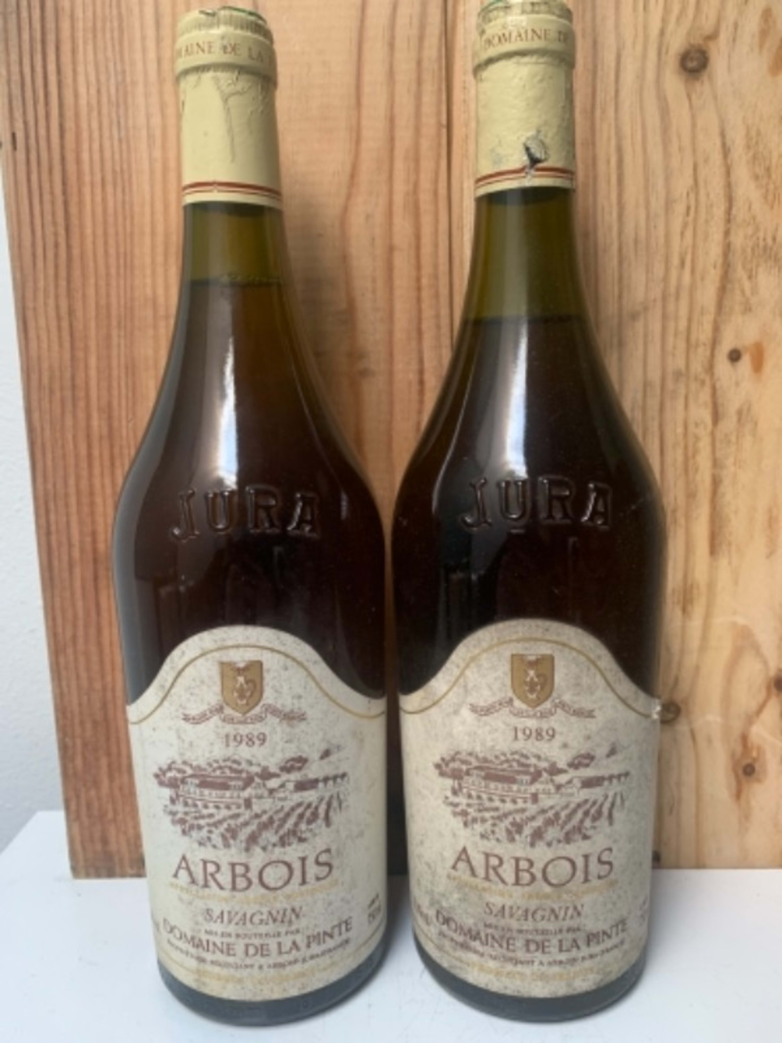 2 x Savagnin, Domaine de la Pinte, Arbois, 1989