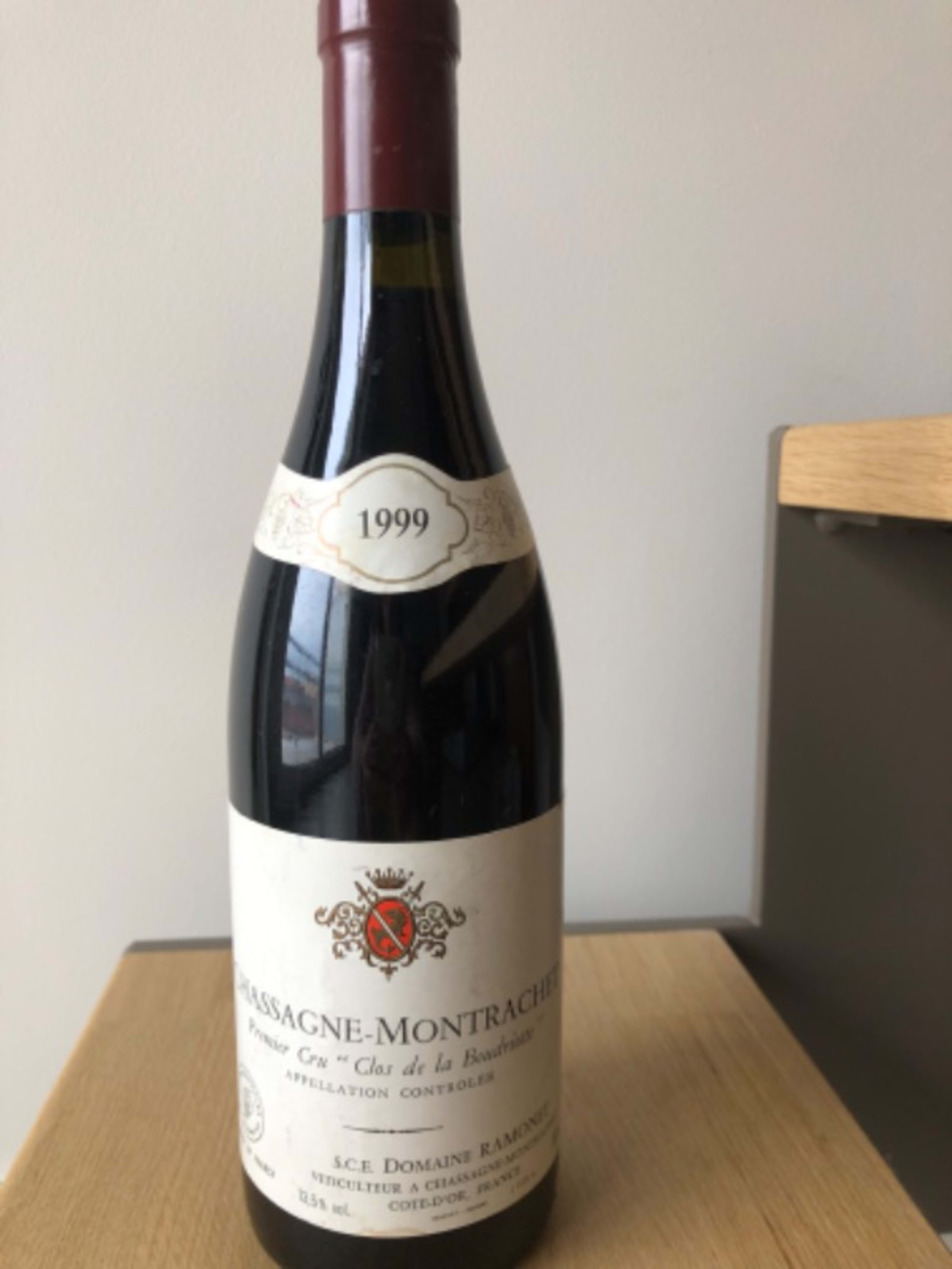 Chassagne Montrachet, 1er cru Clos de la Boudriotte, Domaine Ramonet, 1999