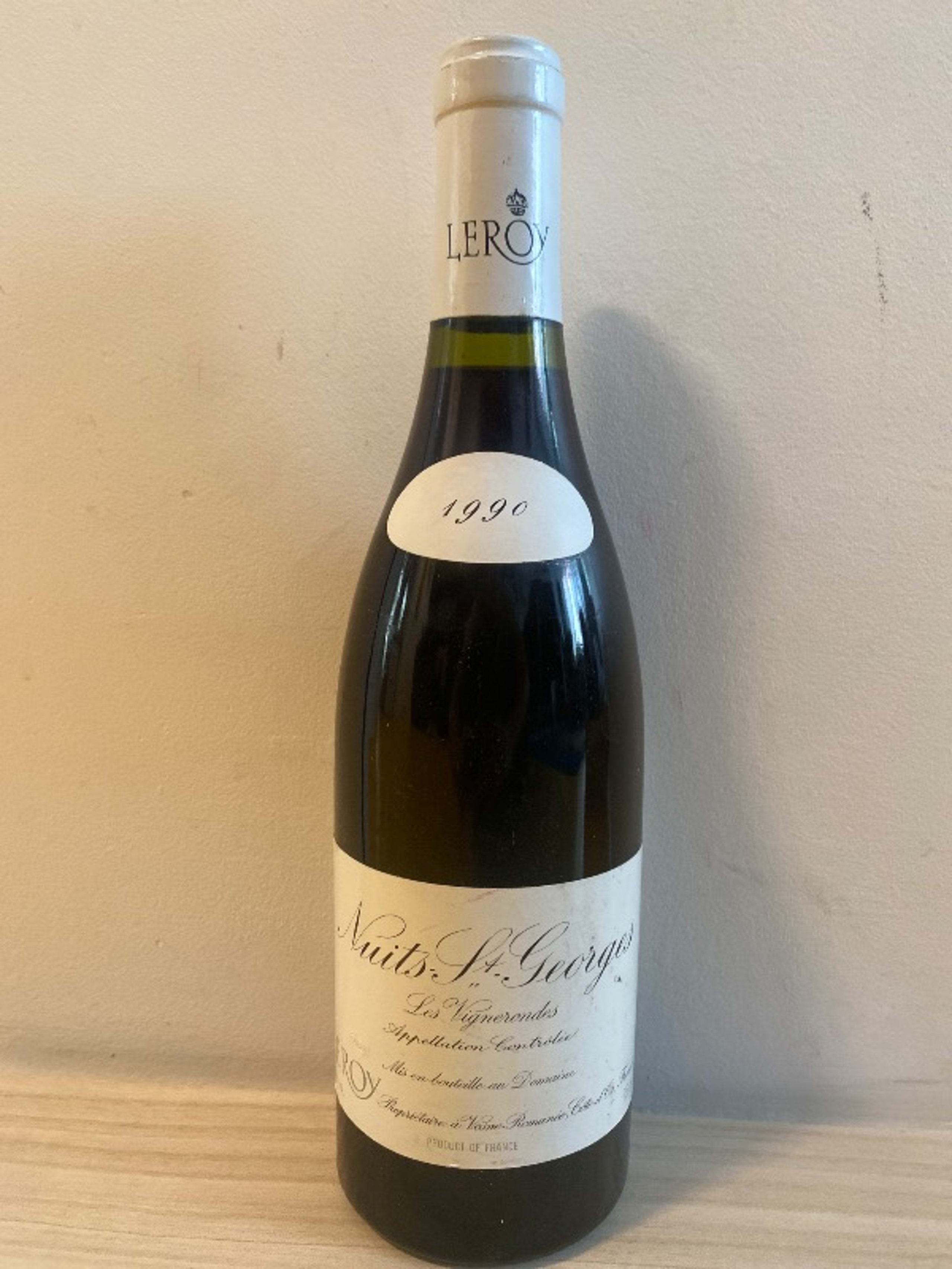 Nuits-Saint-Georges, Les Vignerondes, Domaine Leroy, 1990