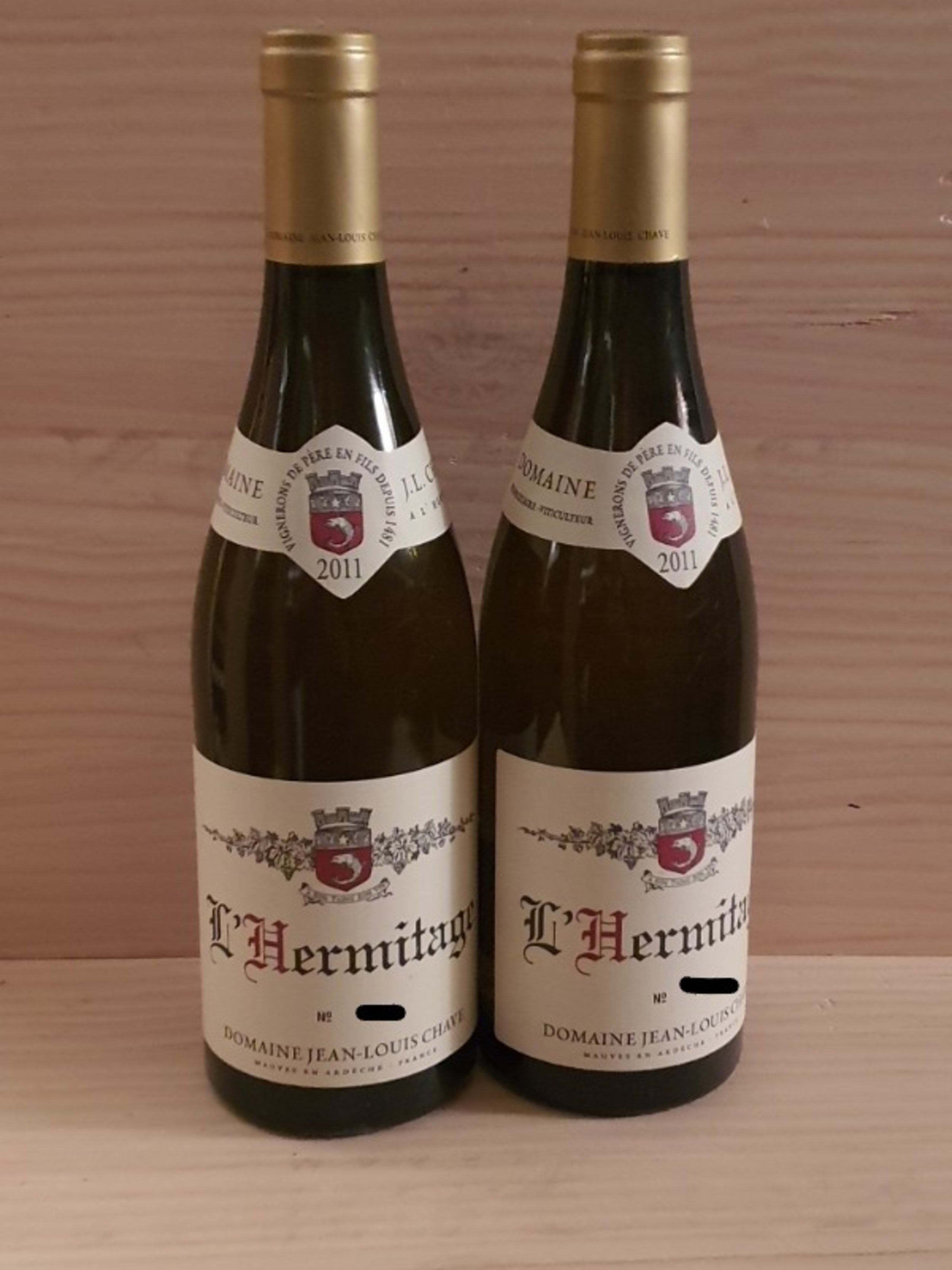 2 x Hermitage, (Bc/Wh), Jean Louis Chave, 2011