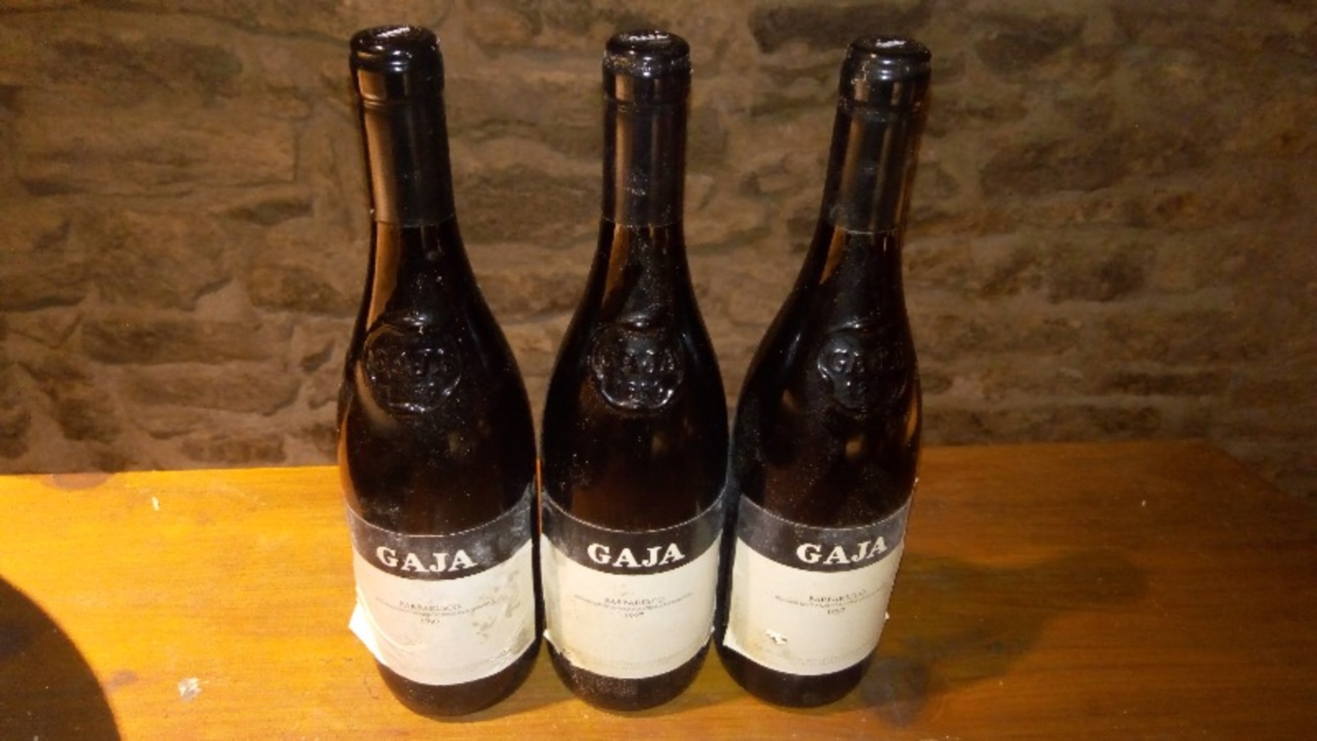 3 x Gaja, Barbaresco, 1997