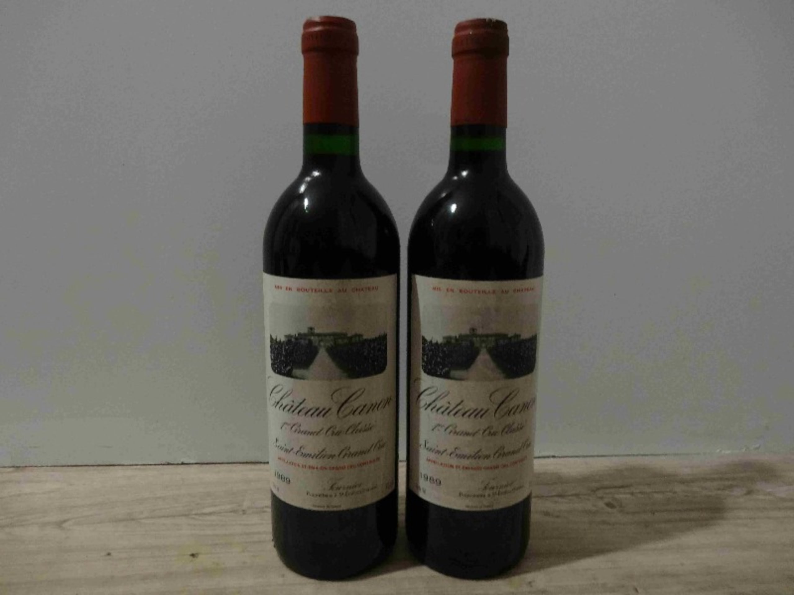 2 x Château Canon, Saint-Émilion, 1989