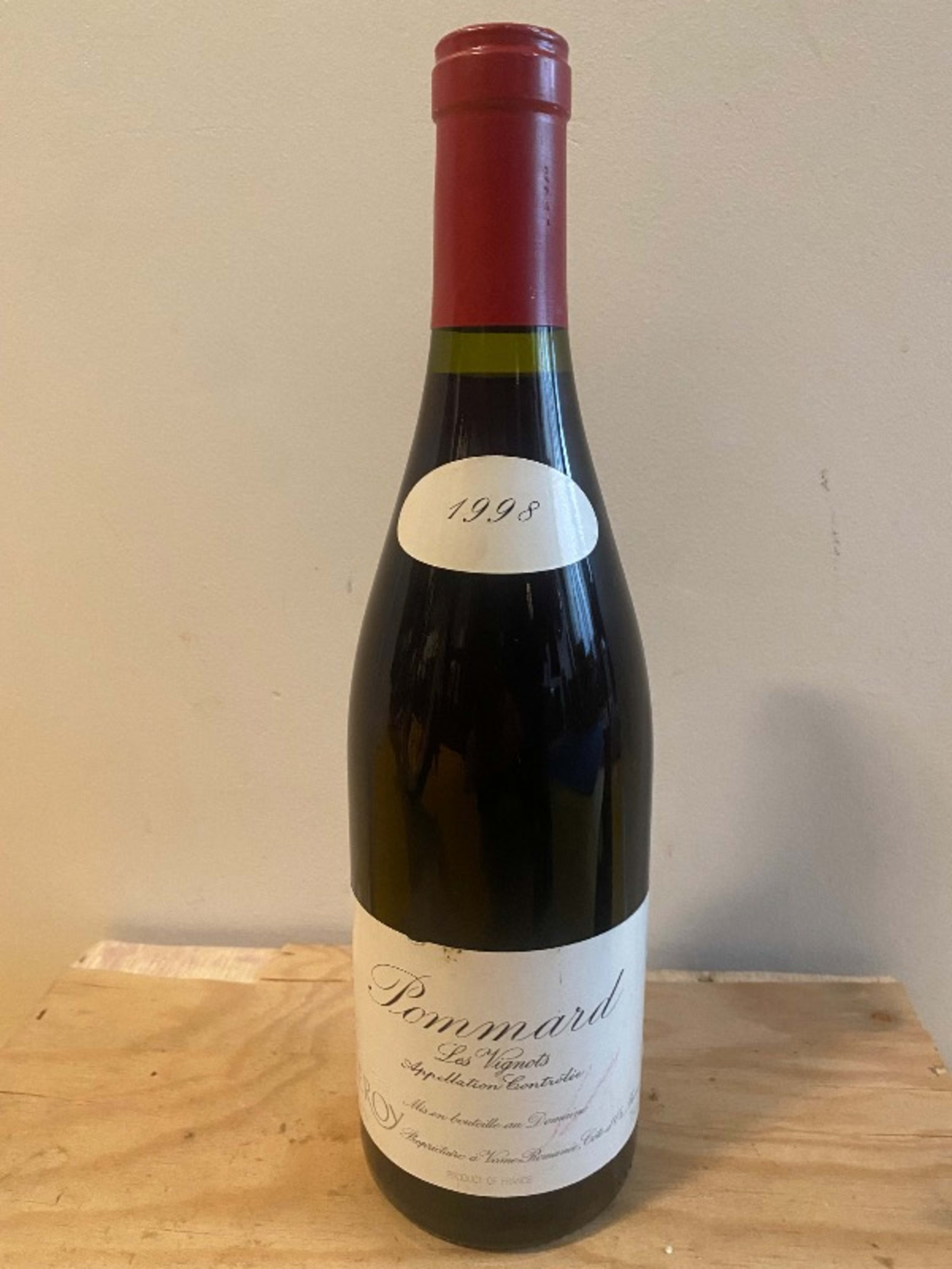 Pommard, Les Vignots, Domaine Leroy, 1998