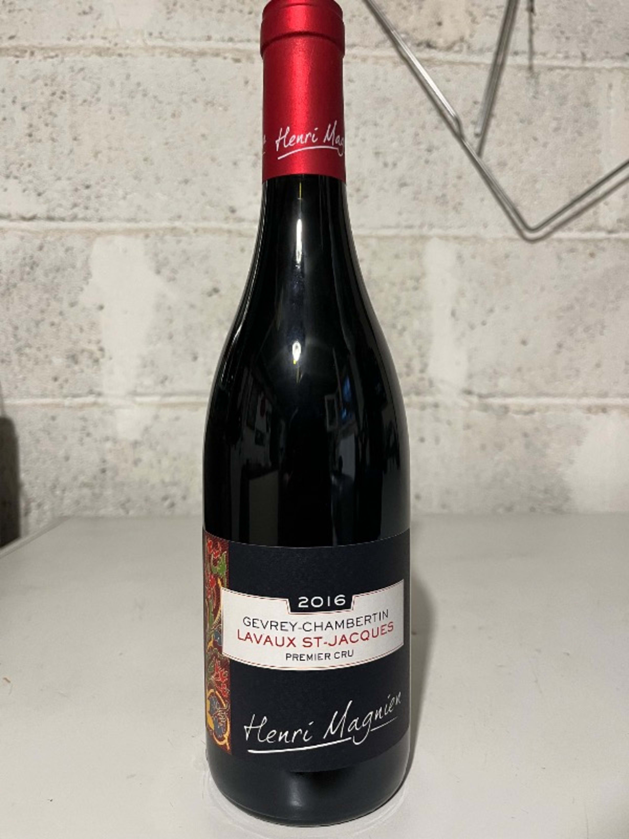 Gevrey-Chambertin, 1er Cru Lavaux saint Jacques, Henri Magnien, 2016