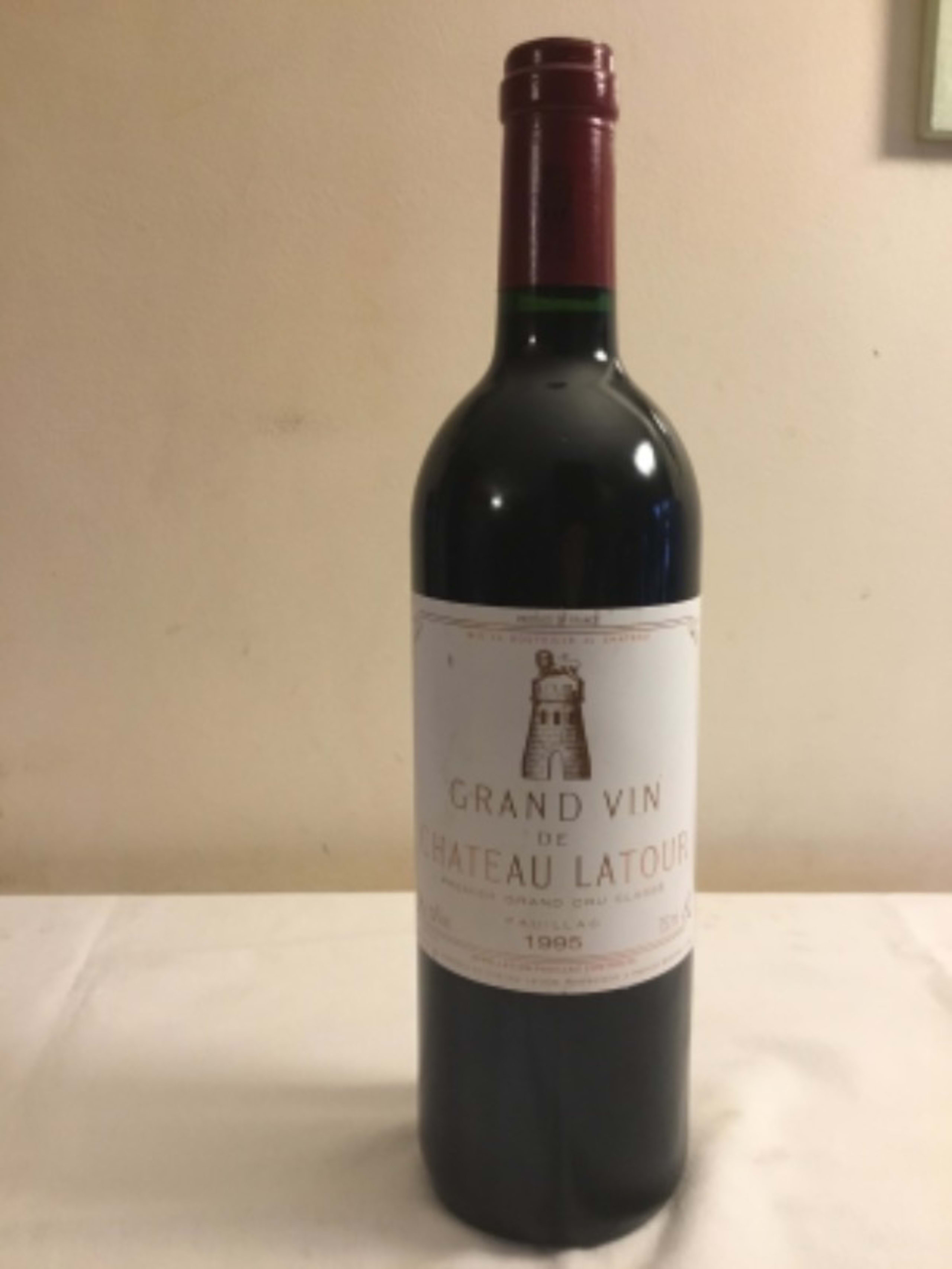 Grand vin de château Latour, Pauillac, 1995