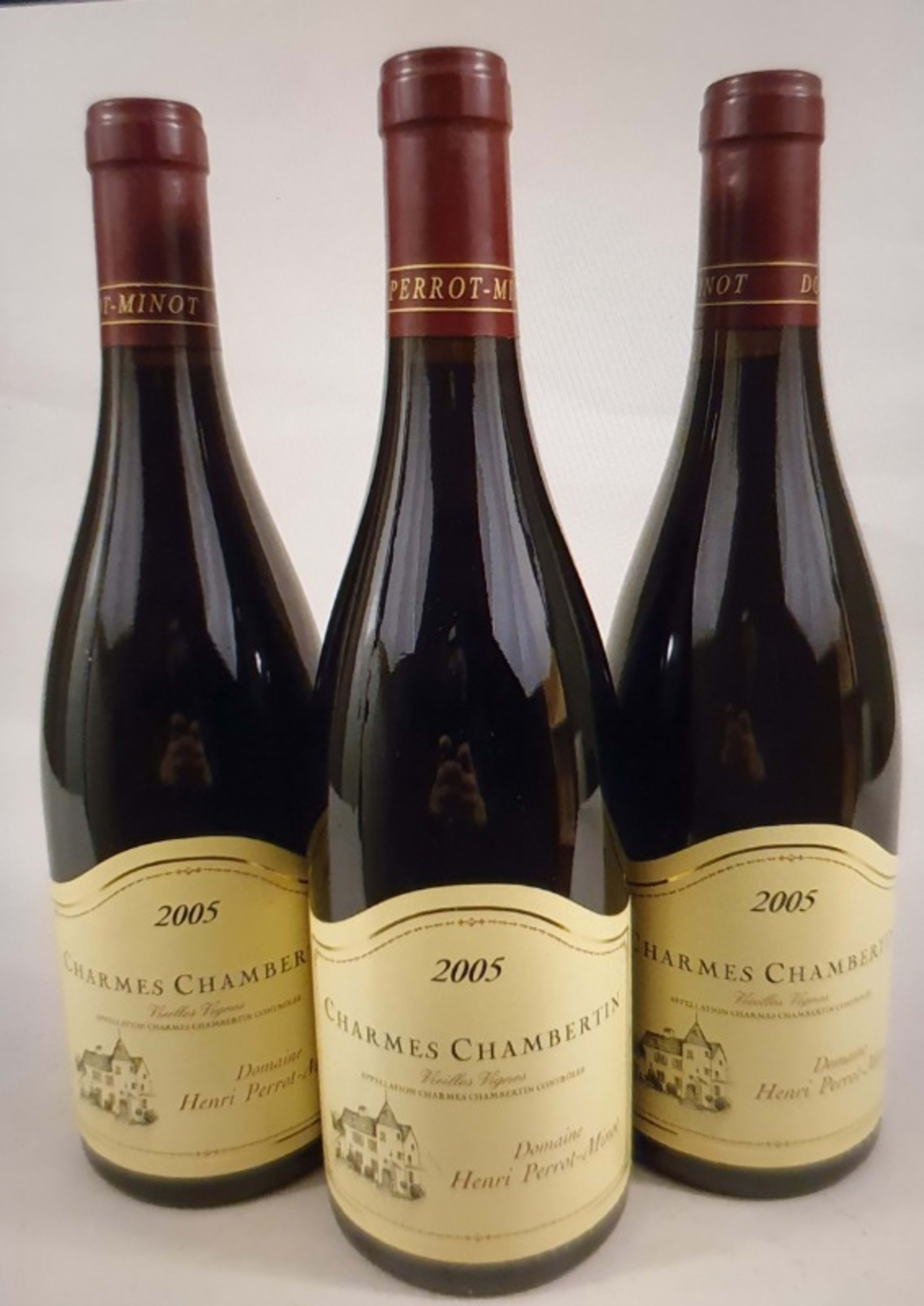 3 x Charmes-Chambertin, Vieilles Vignes, Perrot-Minot, 2005