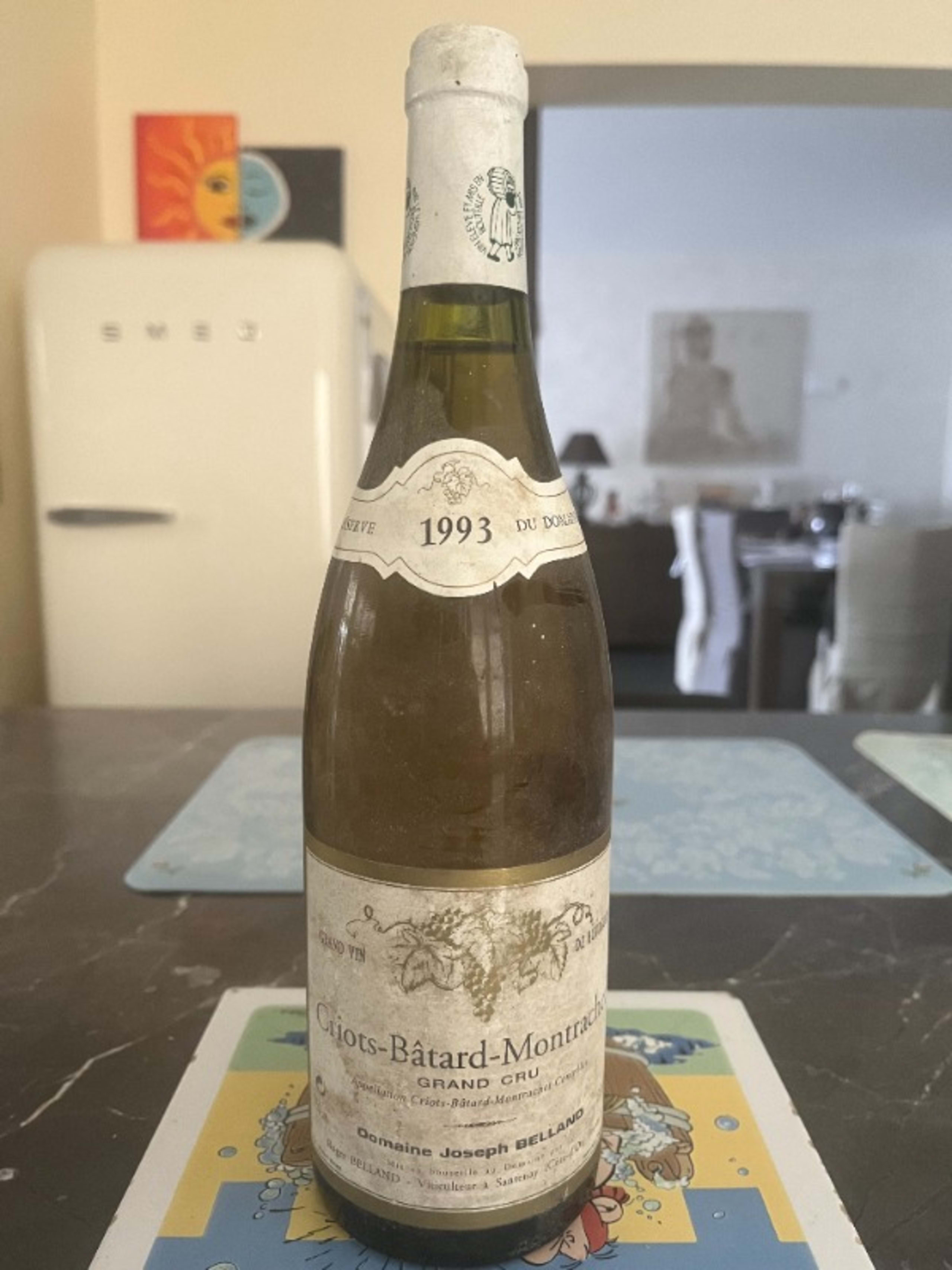 Criots-Bâtard-Montrachet, Domaine Joseph Belland, 1993