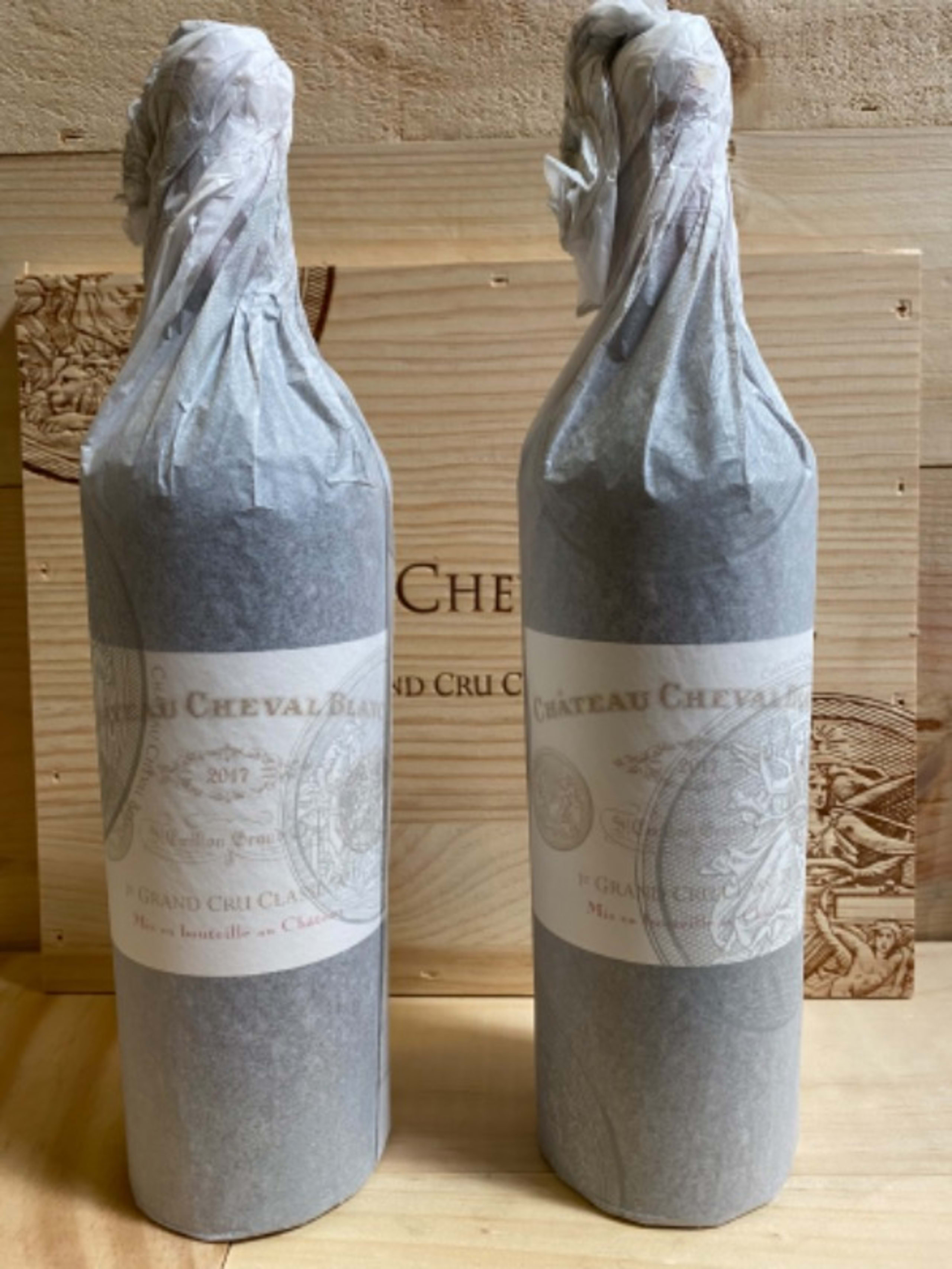 2 x château Cheval Blanc, Saint-Émilion Grand Cru, 2017
