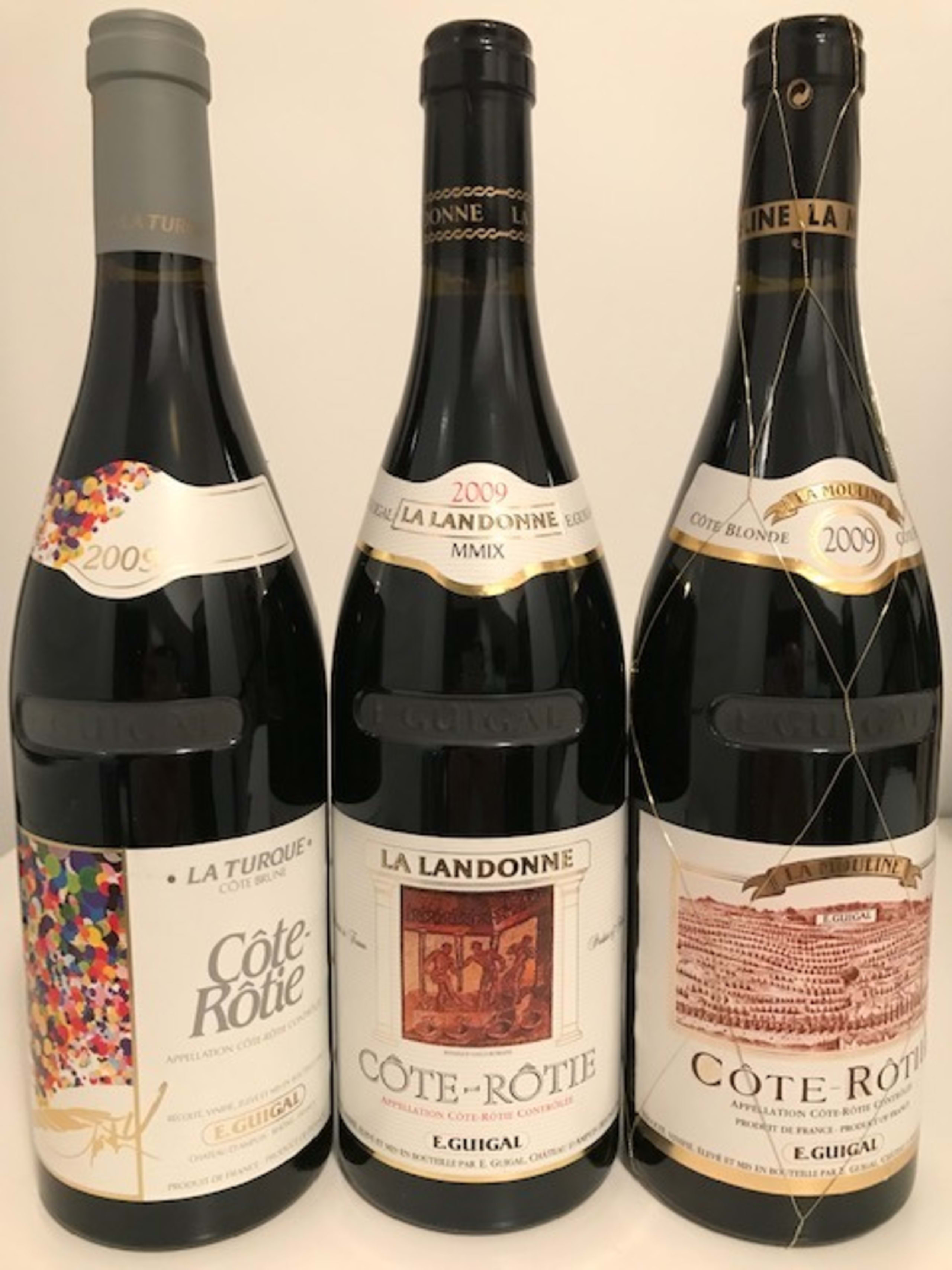 Côte-Rôtie, Trilogie Landonne/Mouline/Turque, E. Guigal, 2009