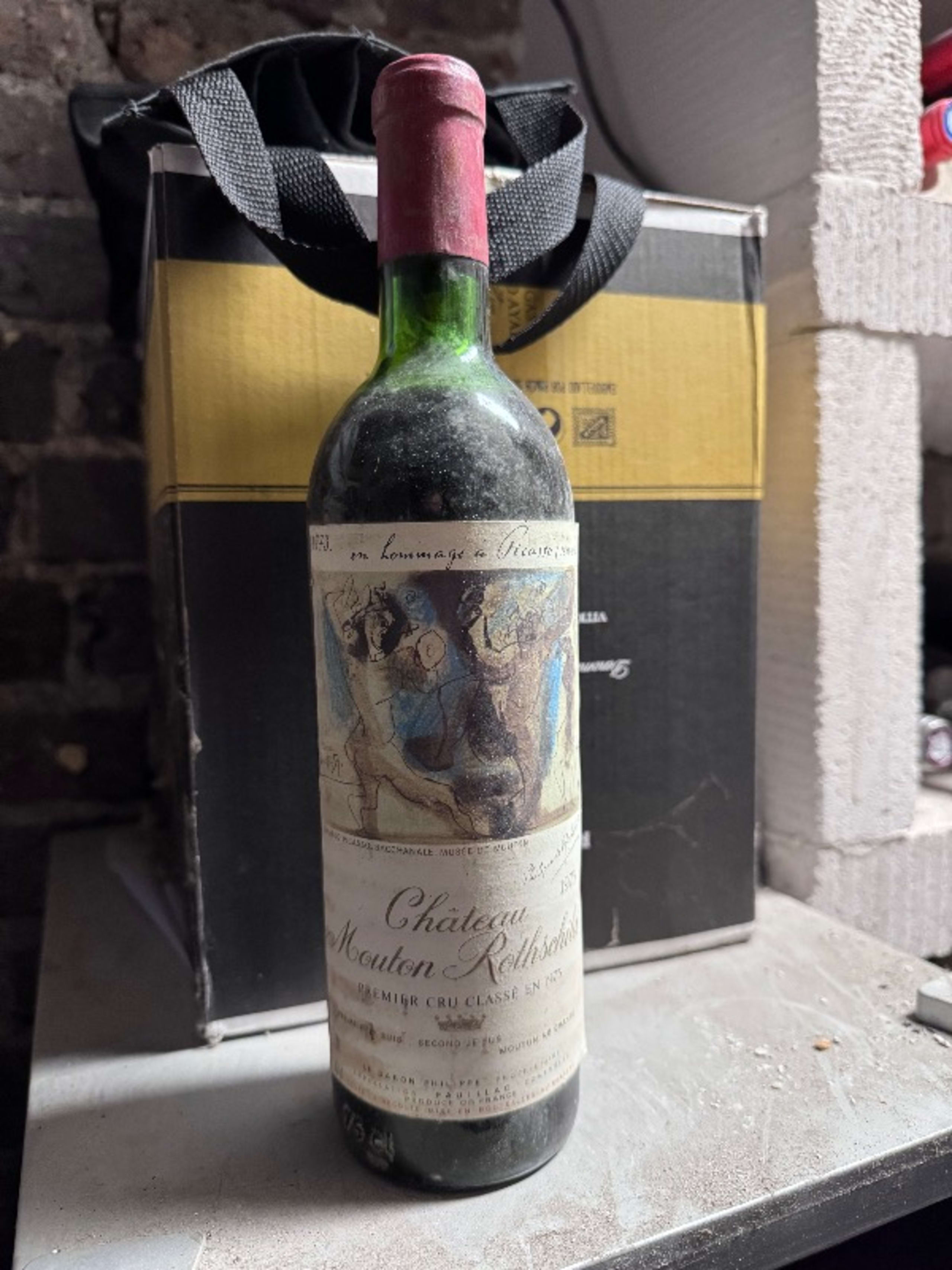 Château Mouton Rothschild, Pauillac, 1973