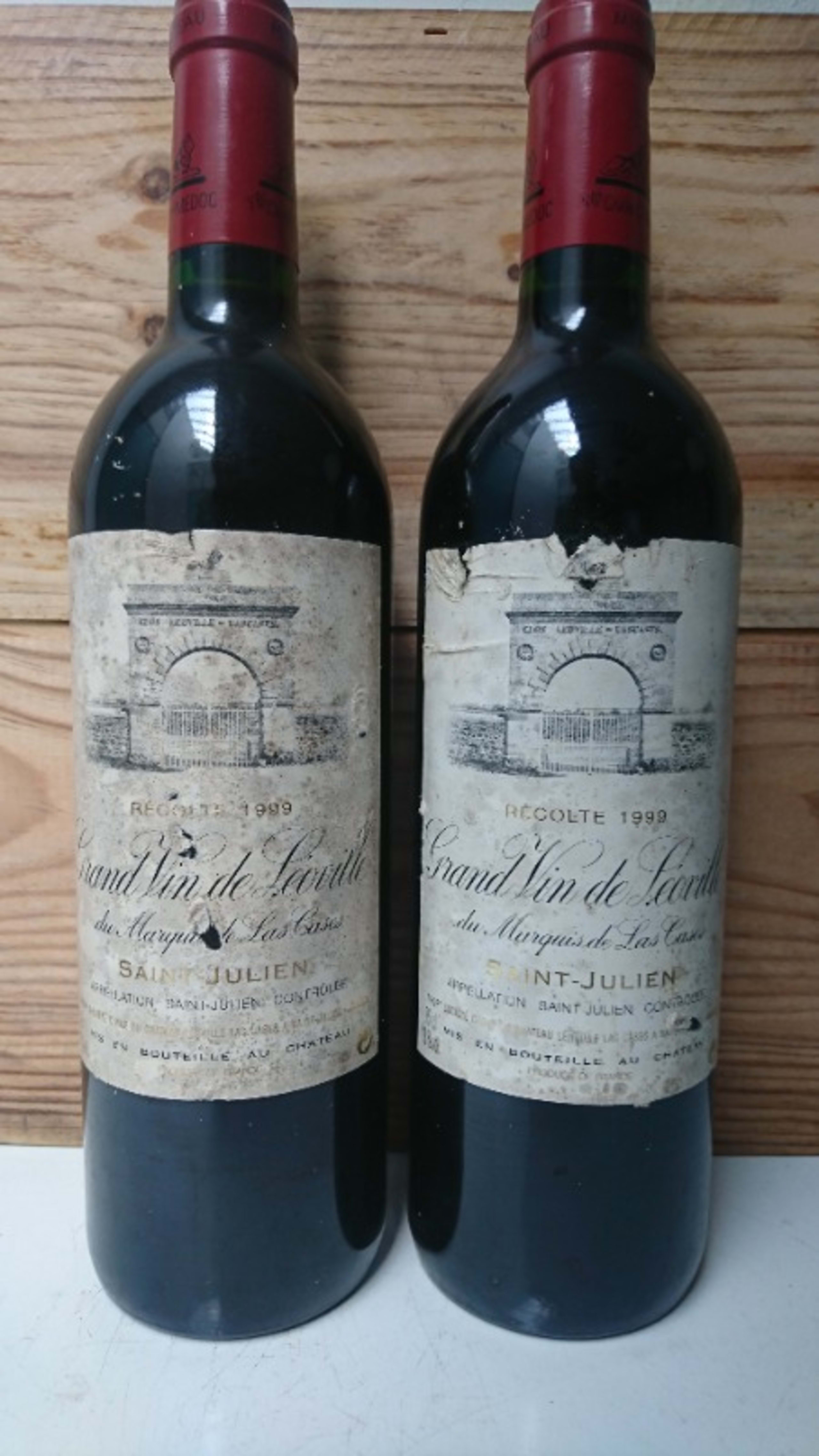 2 x Grand Vin de Léoville du Marquis de Las cases, Saint-Julien, 1999