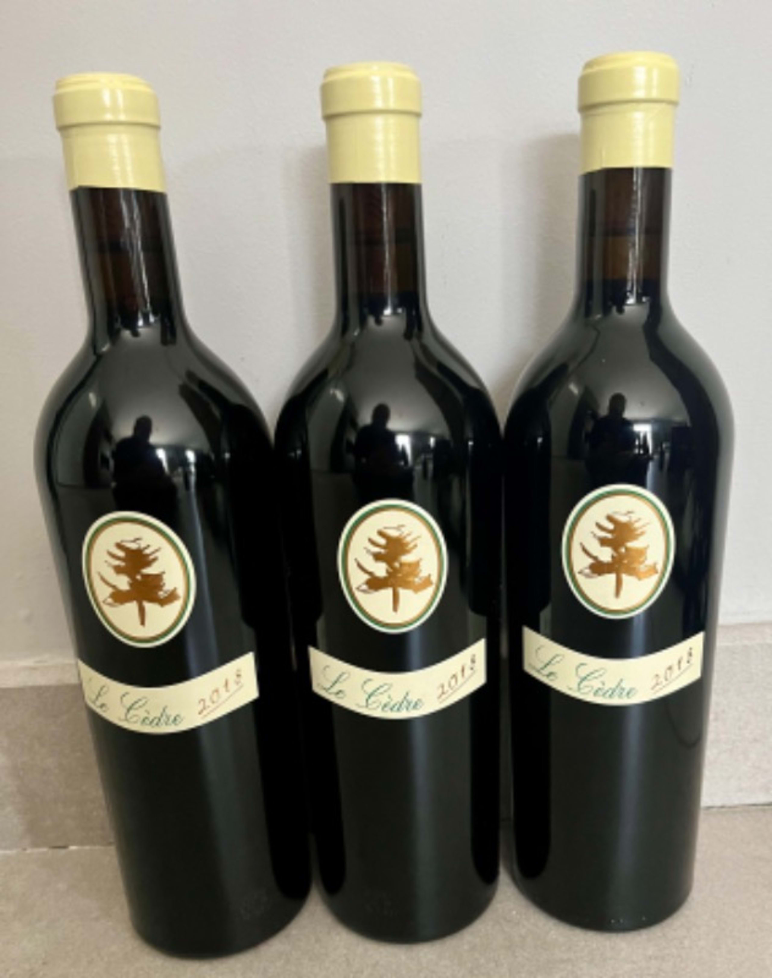 3 x Cuvée Le Cèdre, Château le Cèdre, Cahors, 2018