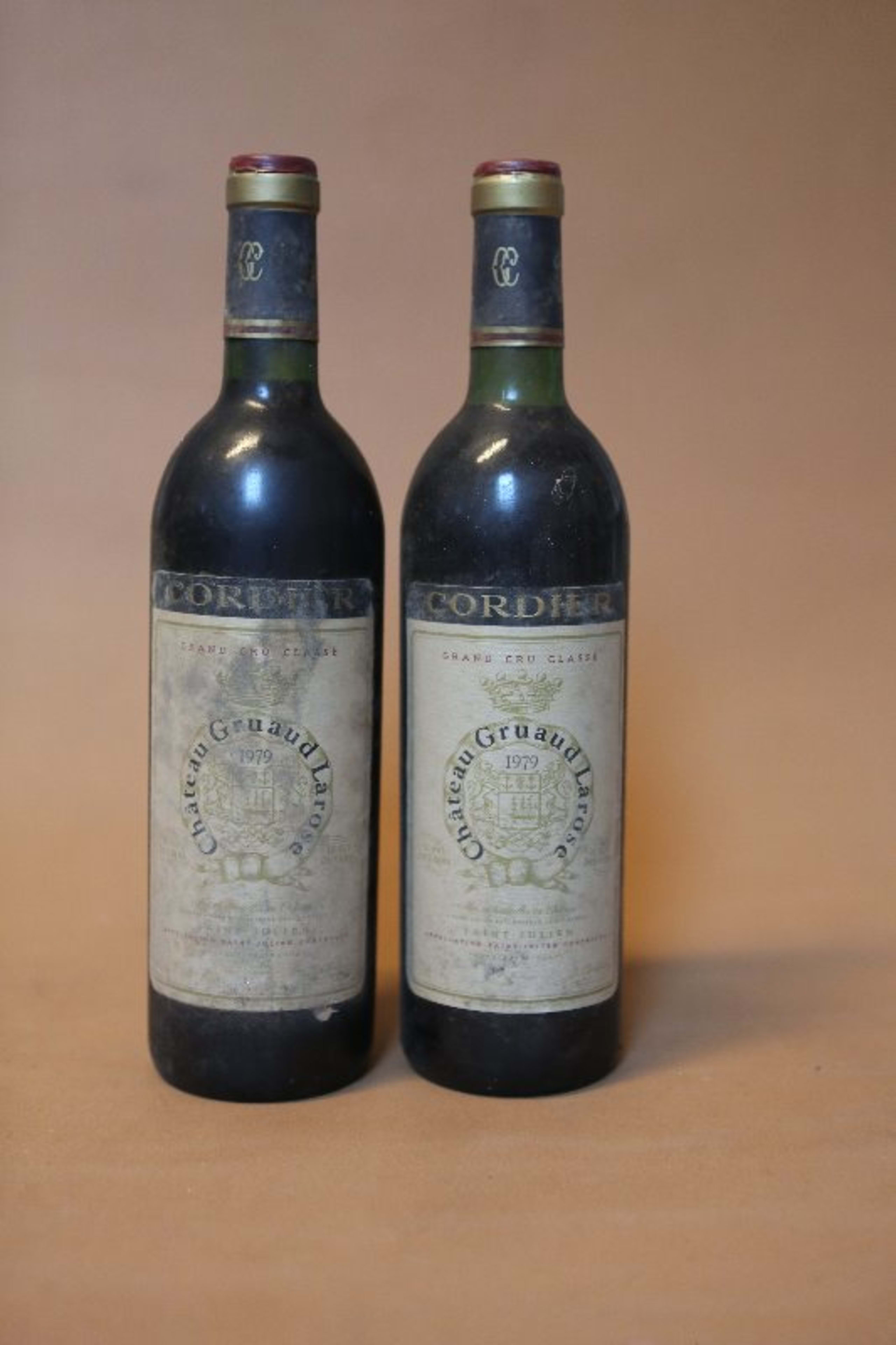 2 x Château Gruaud Larose, Saint-Julien, 1979