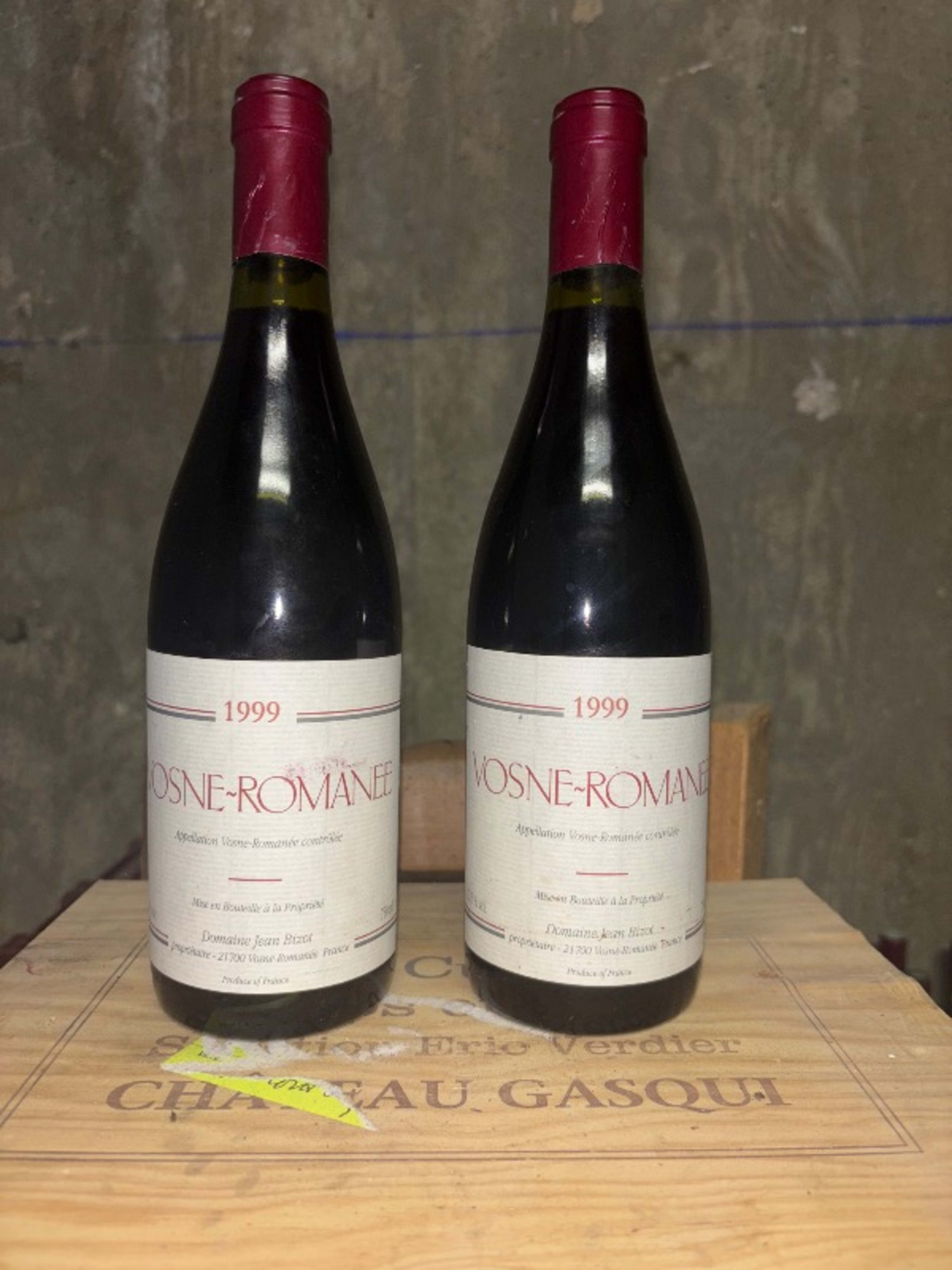 2 x Vosne-Romanée, Jean Bizot, 1999
