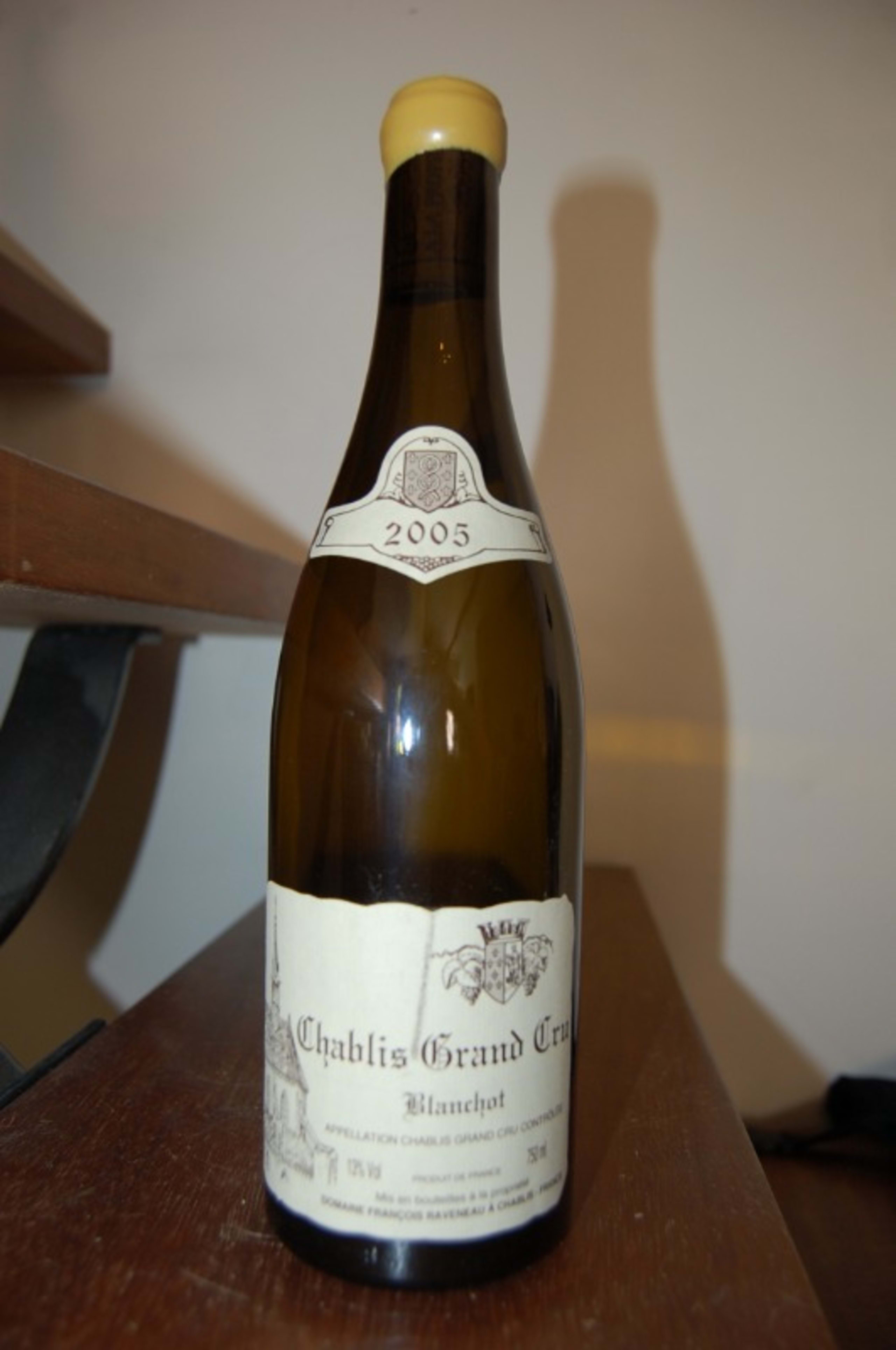 Chablis Grand Cru, Blanchot, François Raveneau, 2005