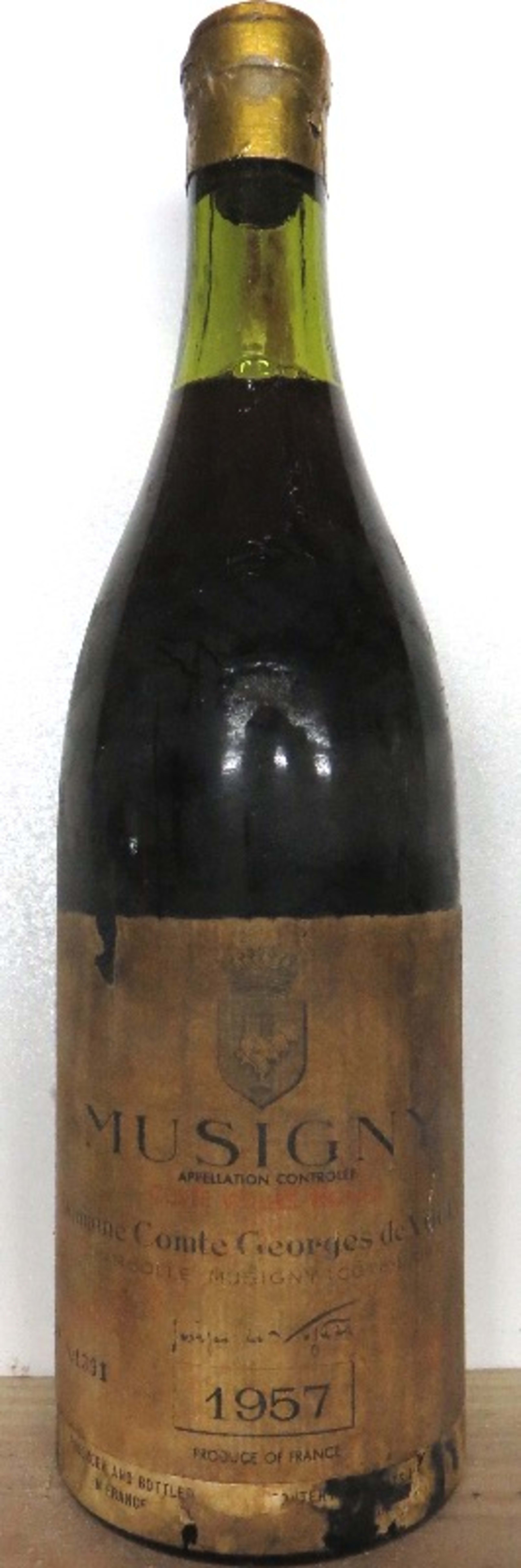 Musigny Vieilles Vignes, Comte Georges de Vogüé, 1957