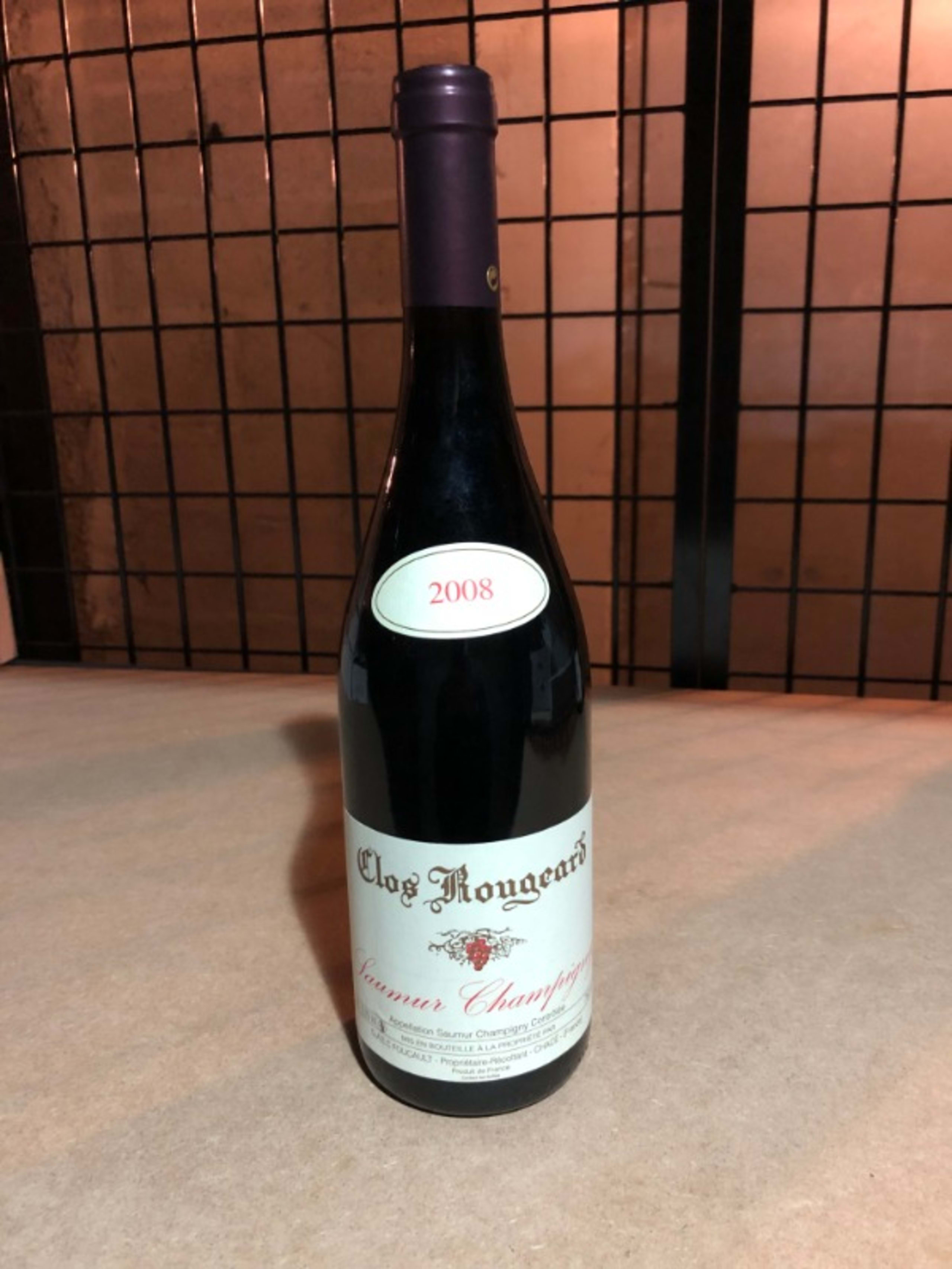 Le Clos, Saumur Champigny, Clos Rougeard, 2008
