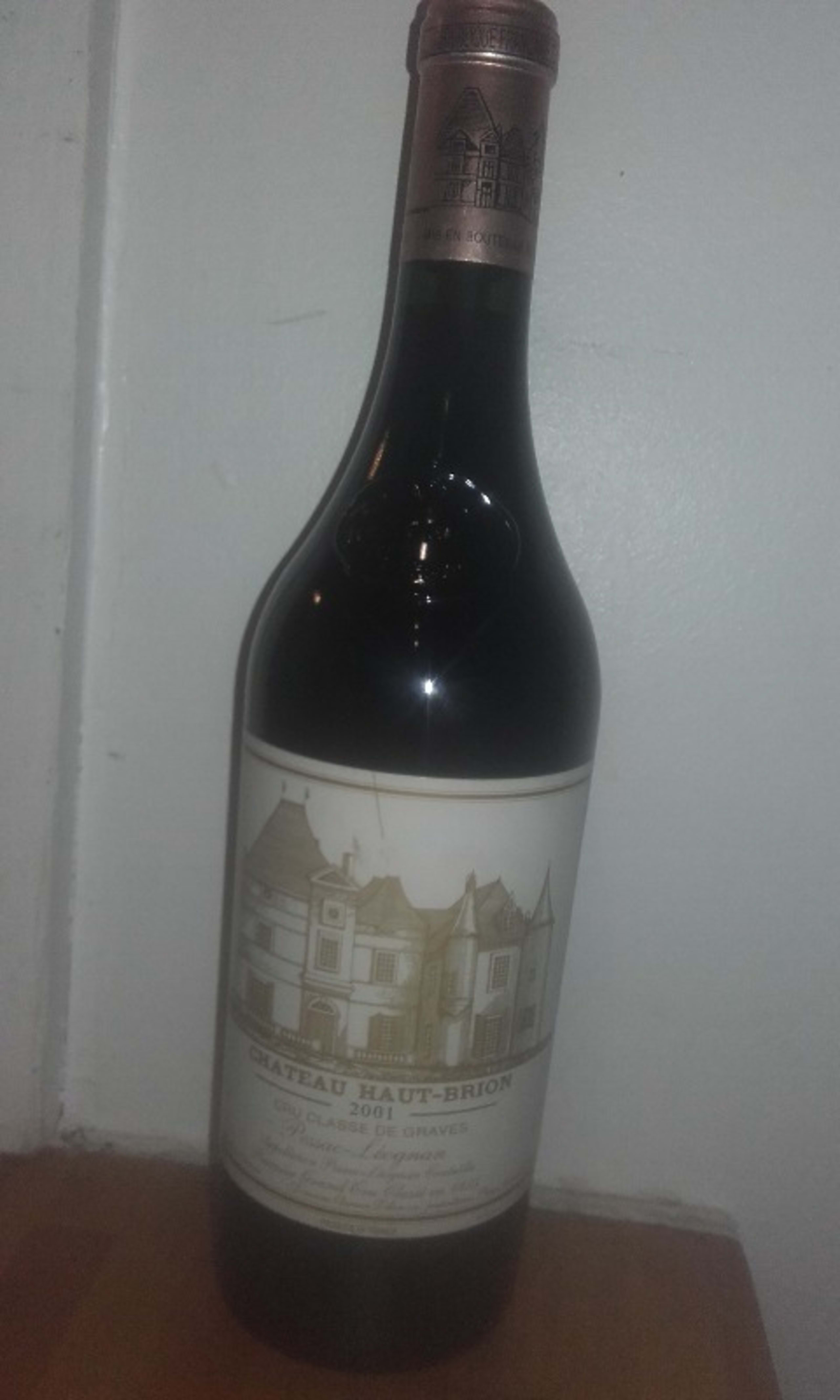 château Haut-Brion, Pessac-Léognan, 2001