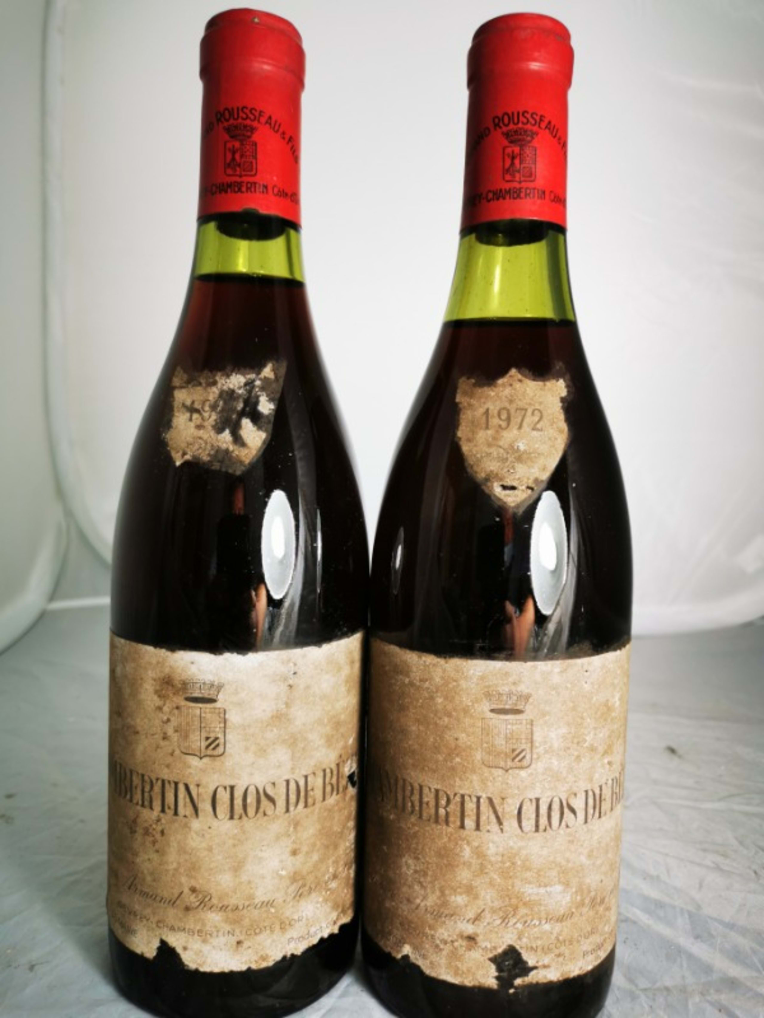 2 x Chambertin, Clos-de-Bèze, Domaine Armand Rousseau, 1972
