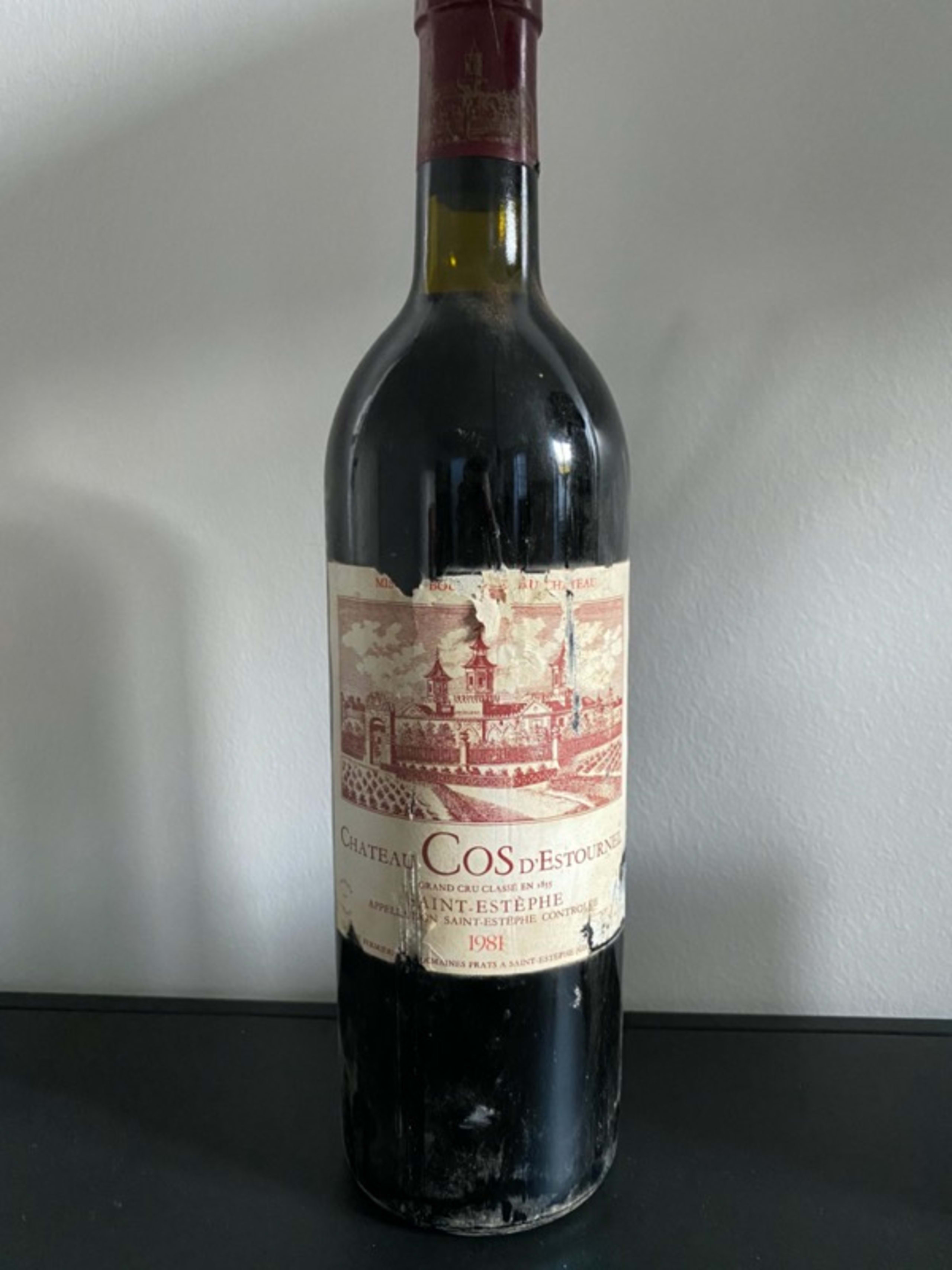 Grand Cru, Cos d'Estournel, Saint-Estèphe, 1981