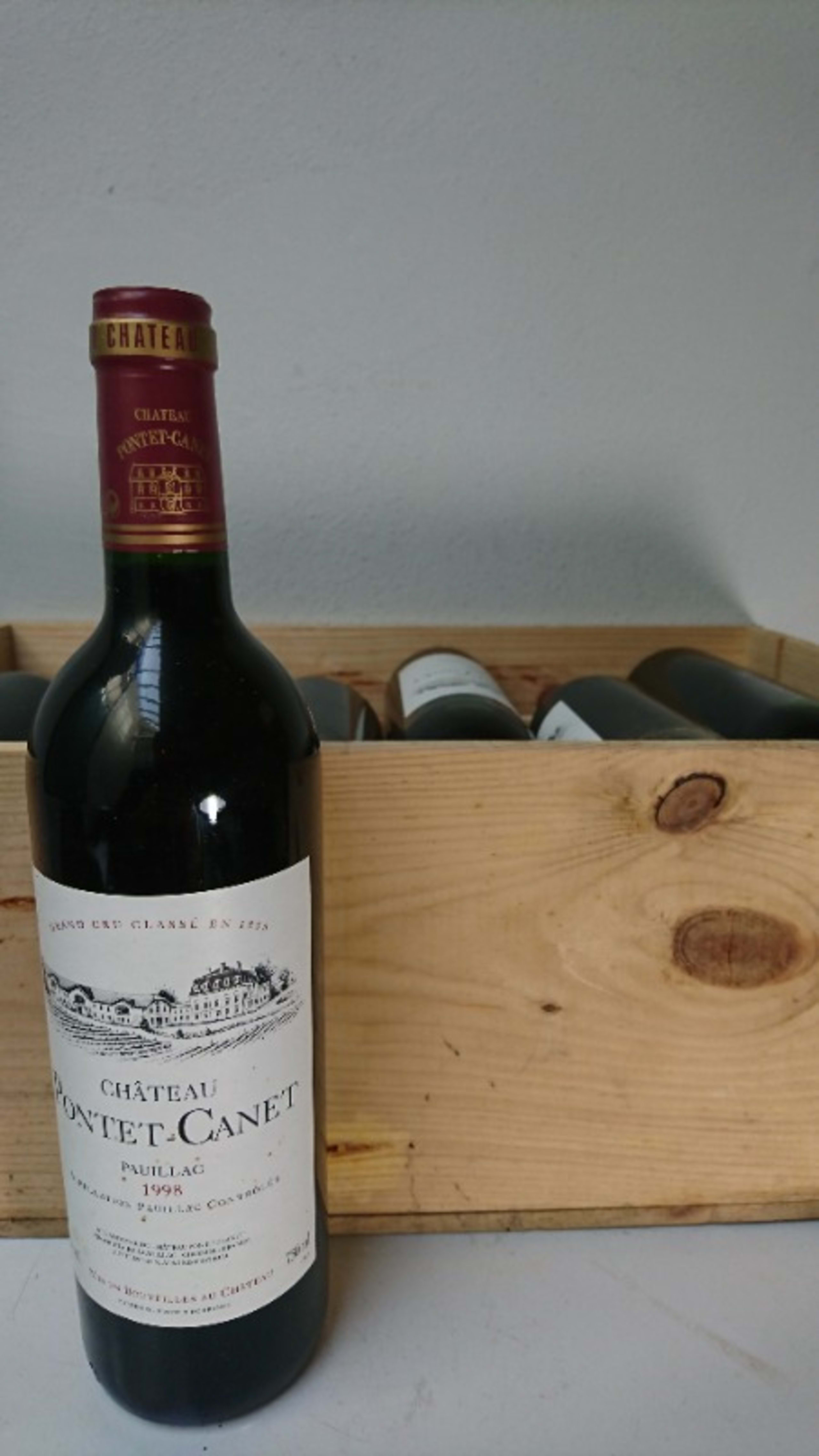 CBO/OWC 12 x Château Pontet Canet, Pauillac, 1998