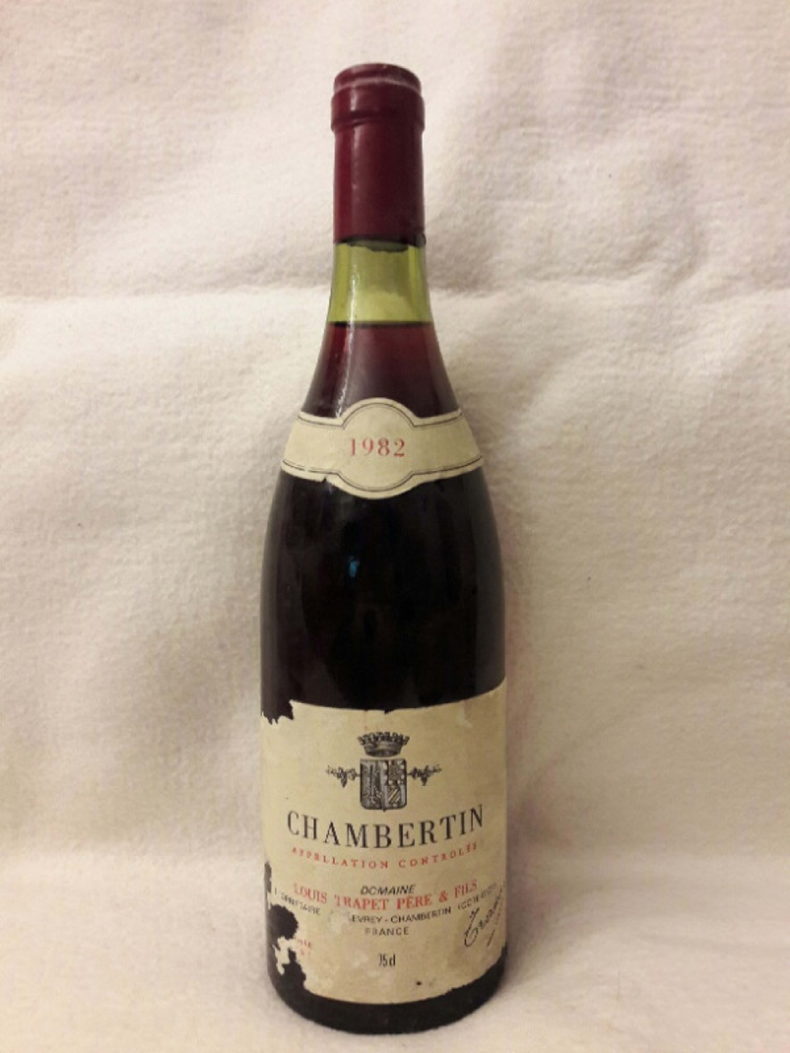 Chambertin, Louis Trapet et fils, 1982