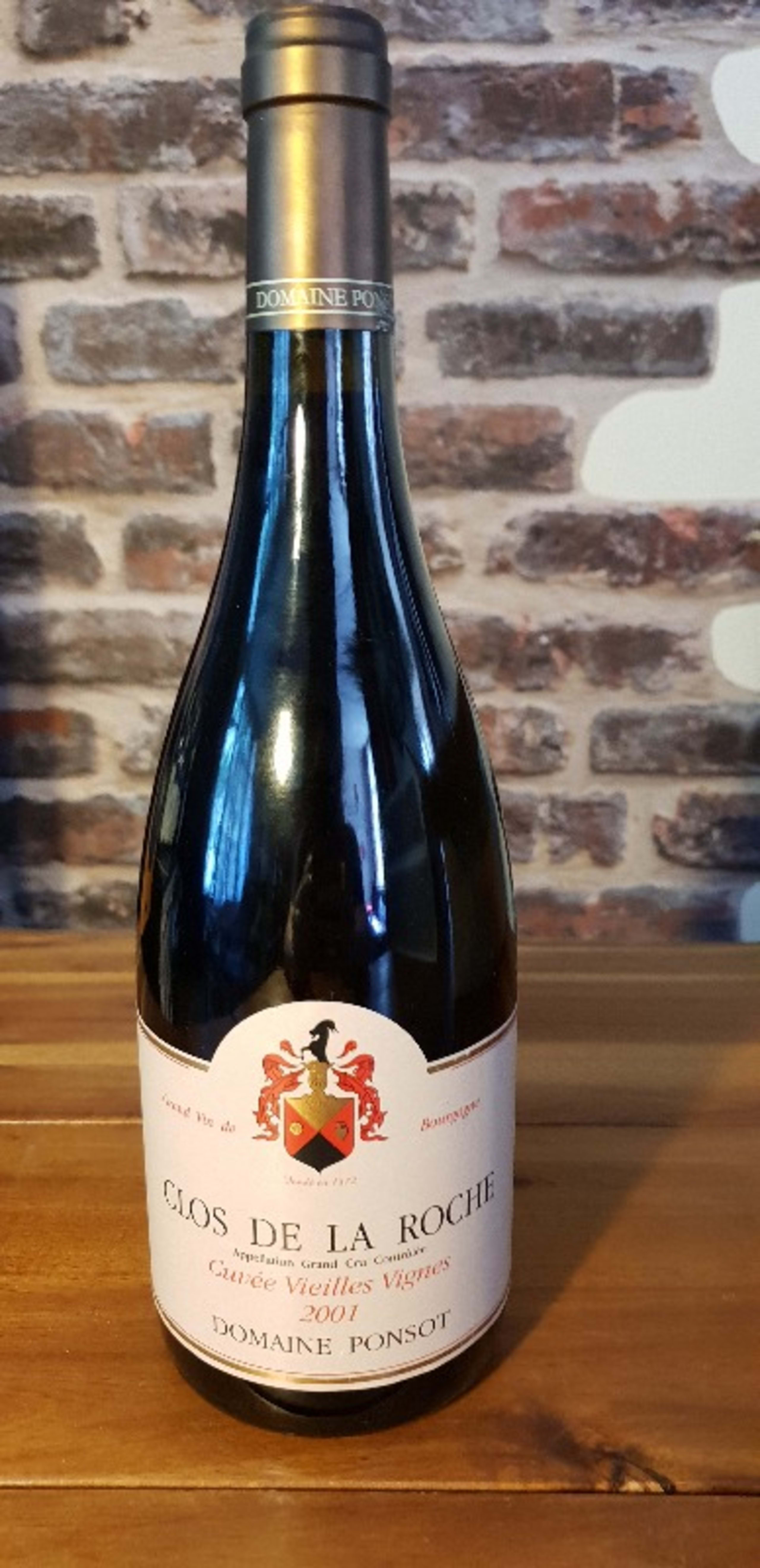 Clos-de-la-Roche, Cuvée Vieilles Vignes, Ponsot, 2001