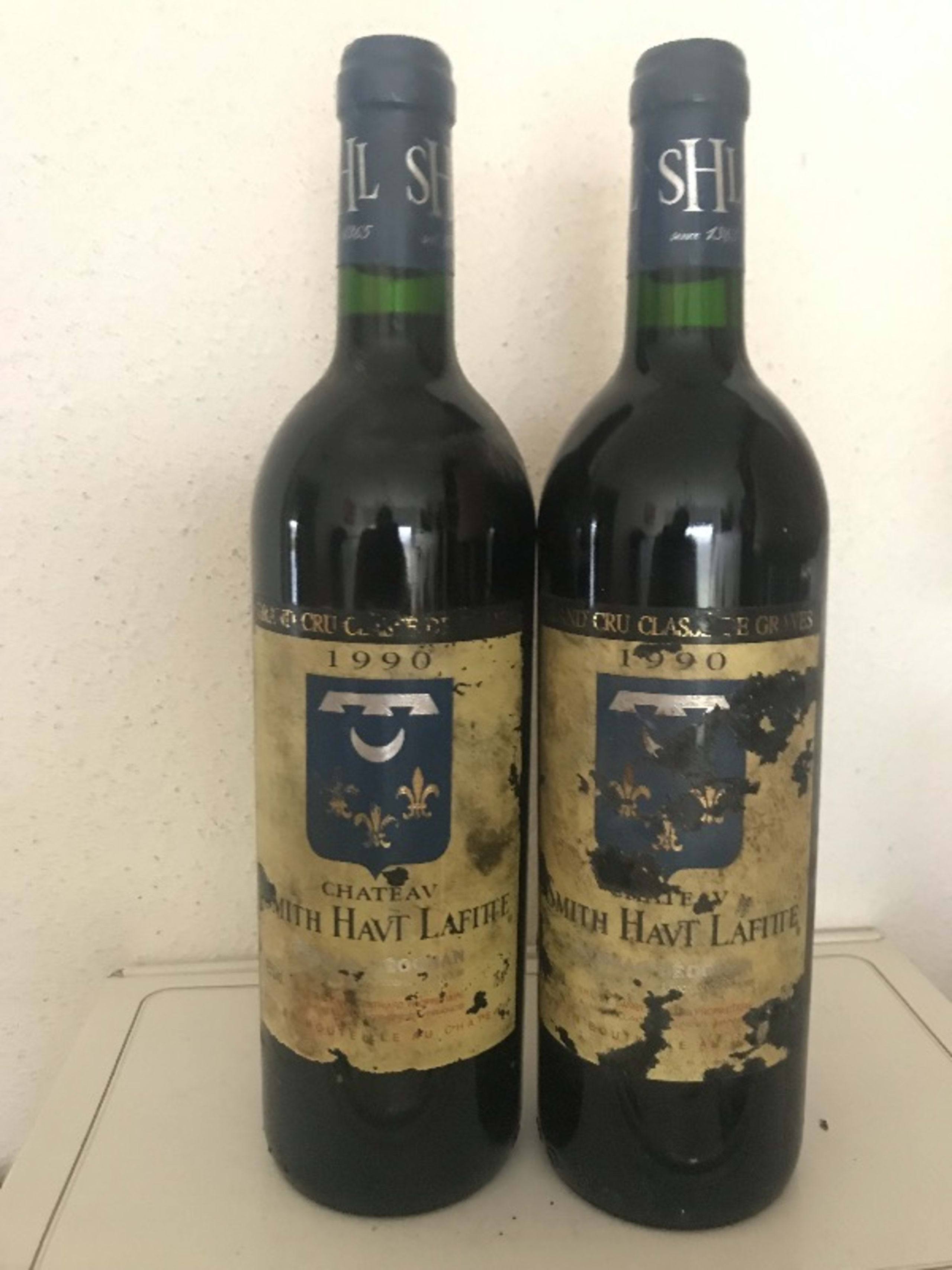 2 x Château Smith Haut Lafitte, Pessac-Léognan, 1990