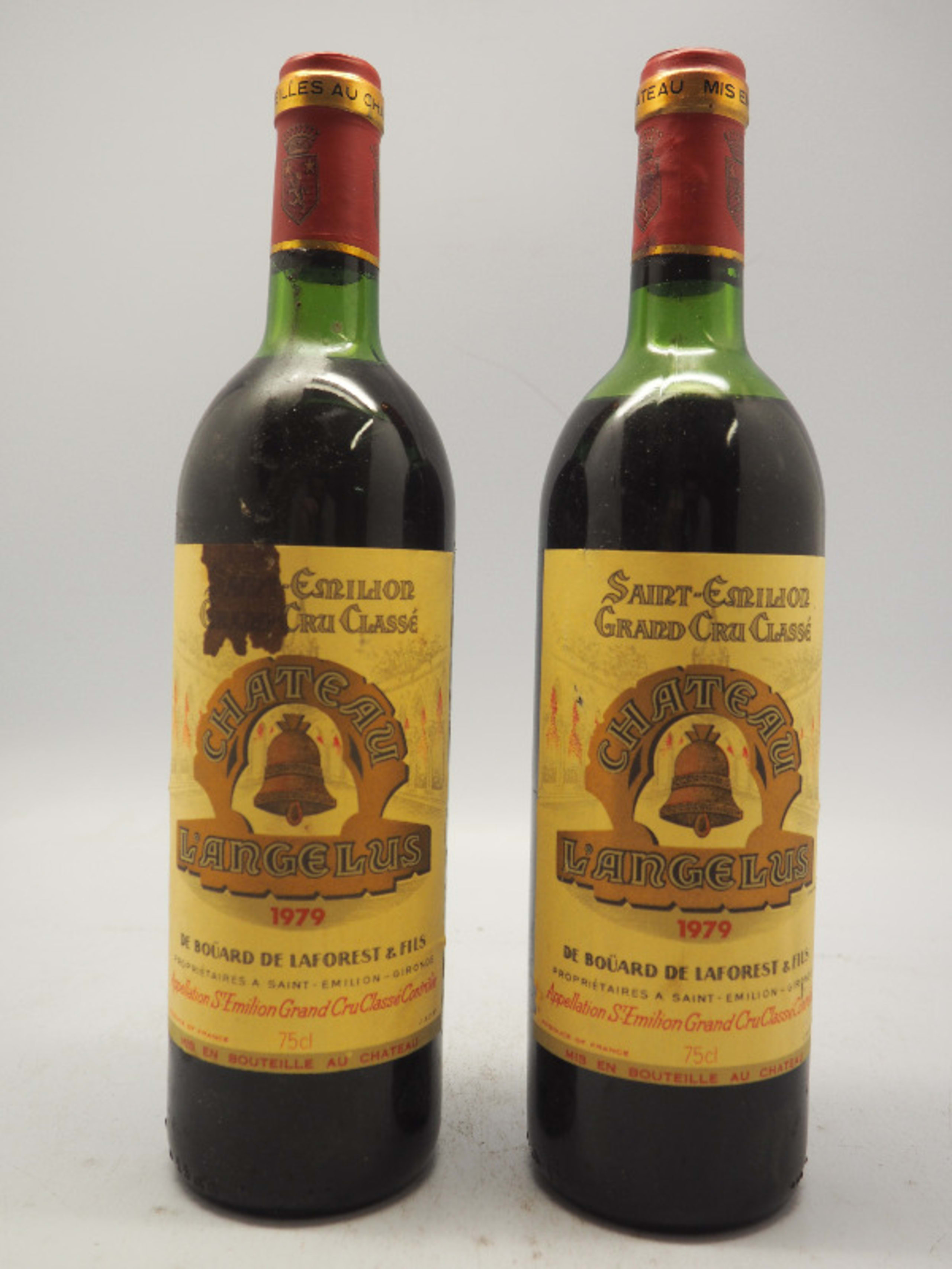 2 x Château Angelus, Saint-Émilion Grand Cru, 1979