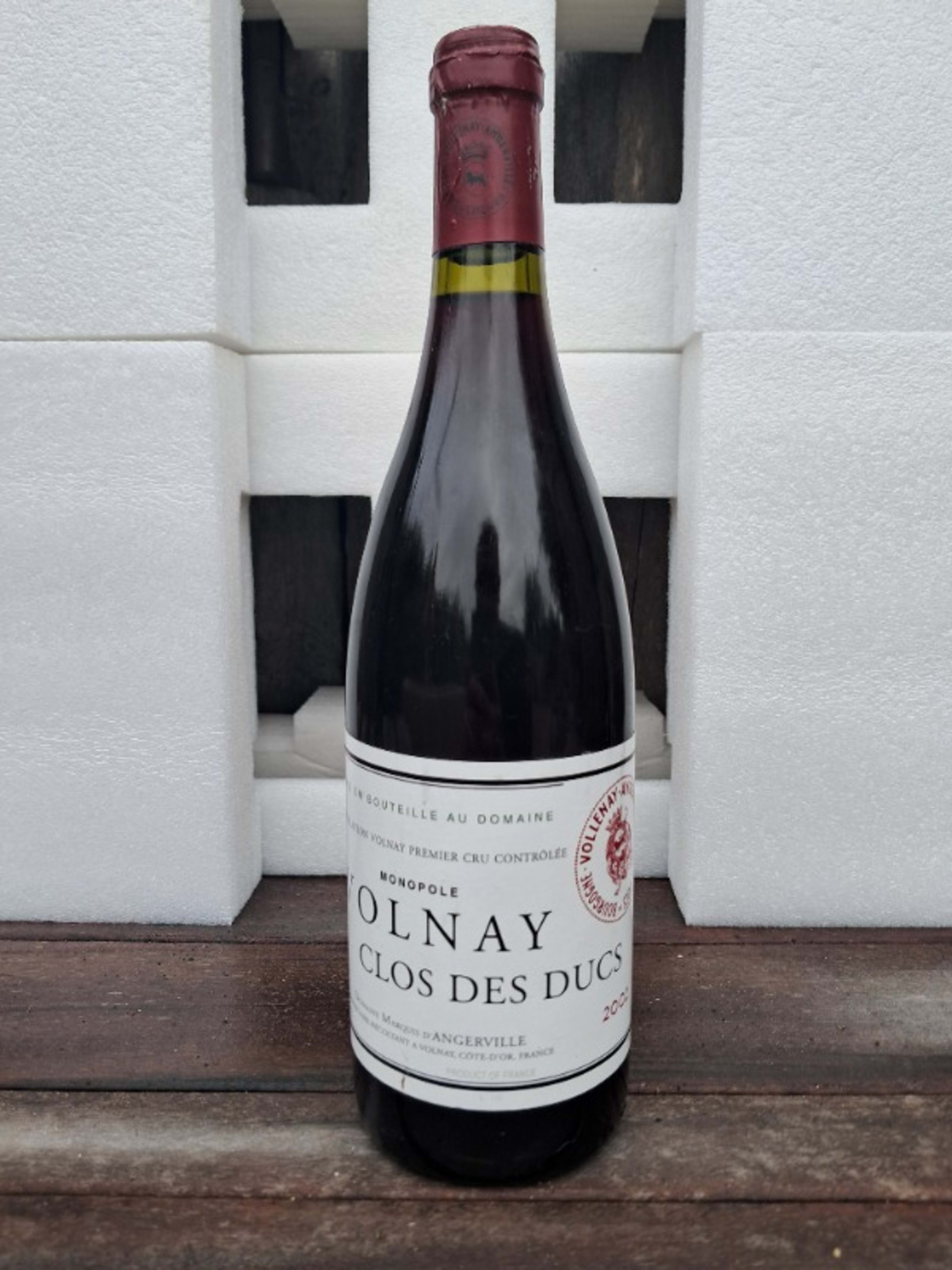 Volnay, Clos des ducs, Dom Marquis d'Angerville, 2002