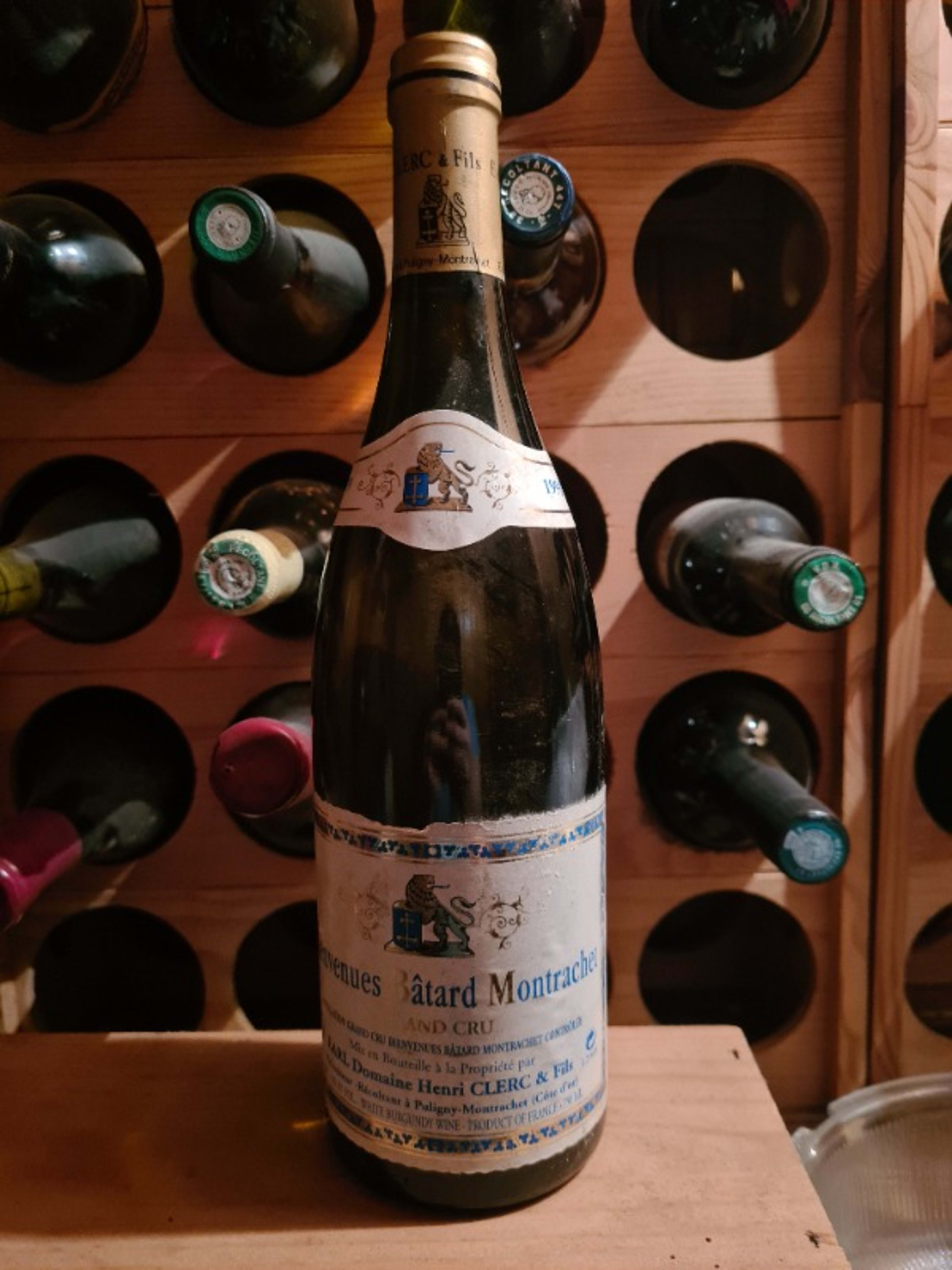 Bienvenues-Bâtard-Montrachet, Henri Clerc, 1999
