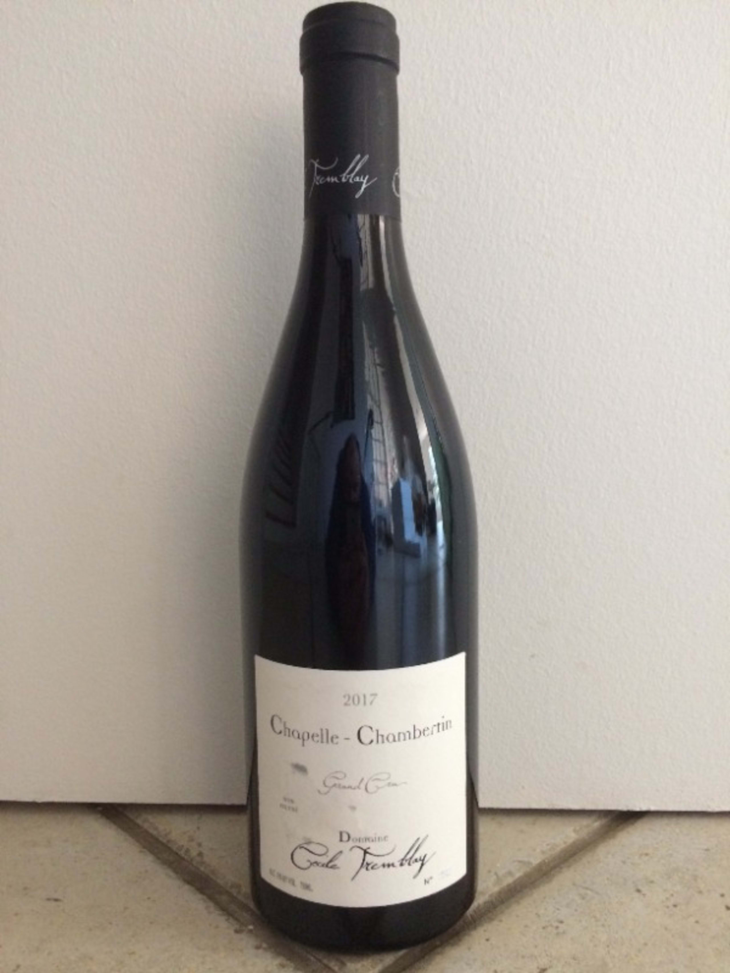 Chapelle-Chambertin, Grand cru, Domaine Cécile Tremblay, 2017