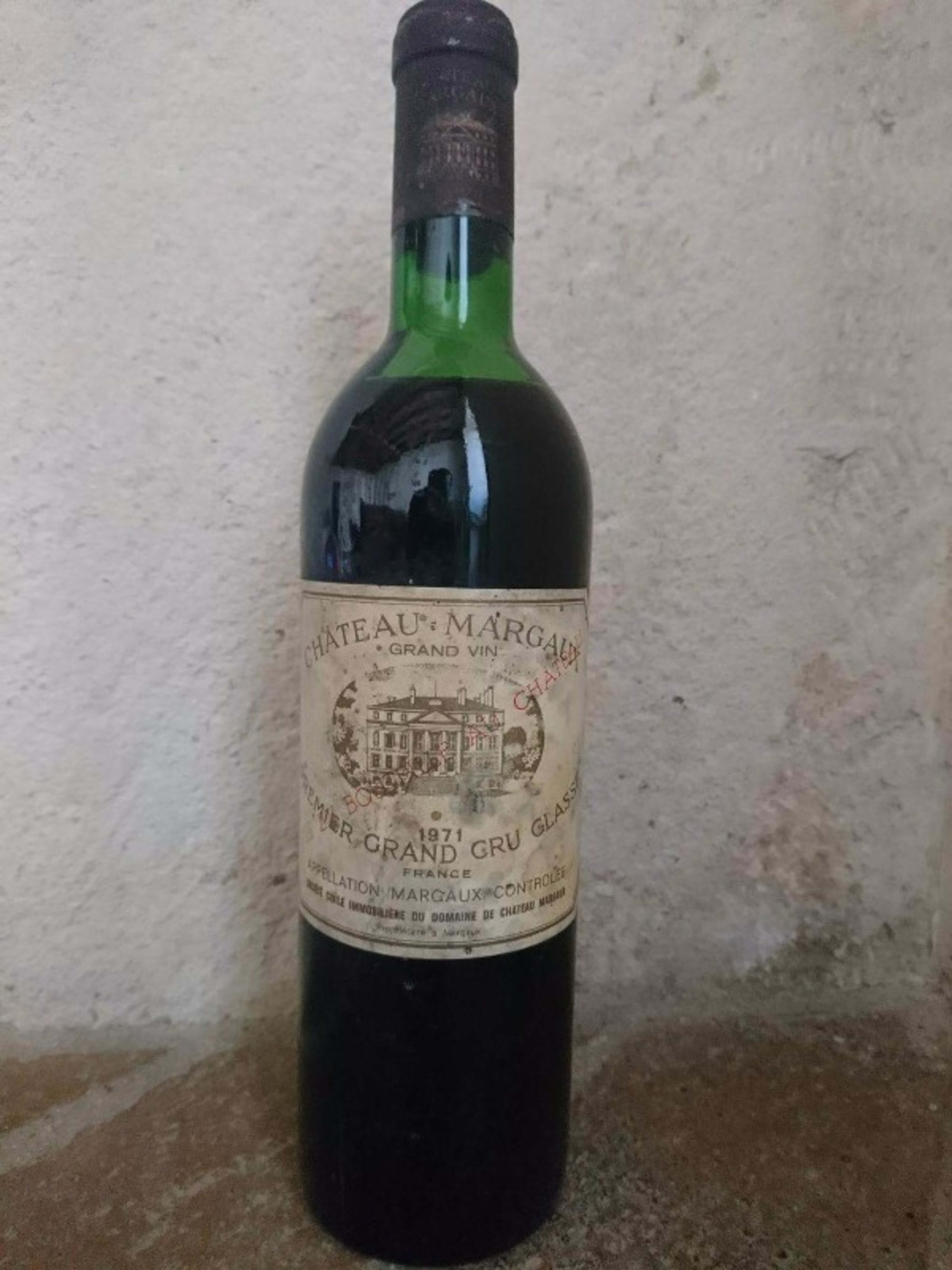 Premier Grand Cru Classé, Château Margaux, Margaux, 1971