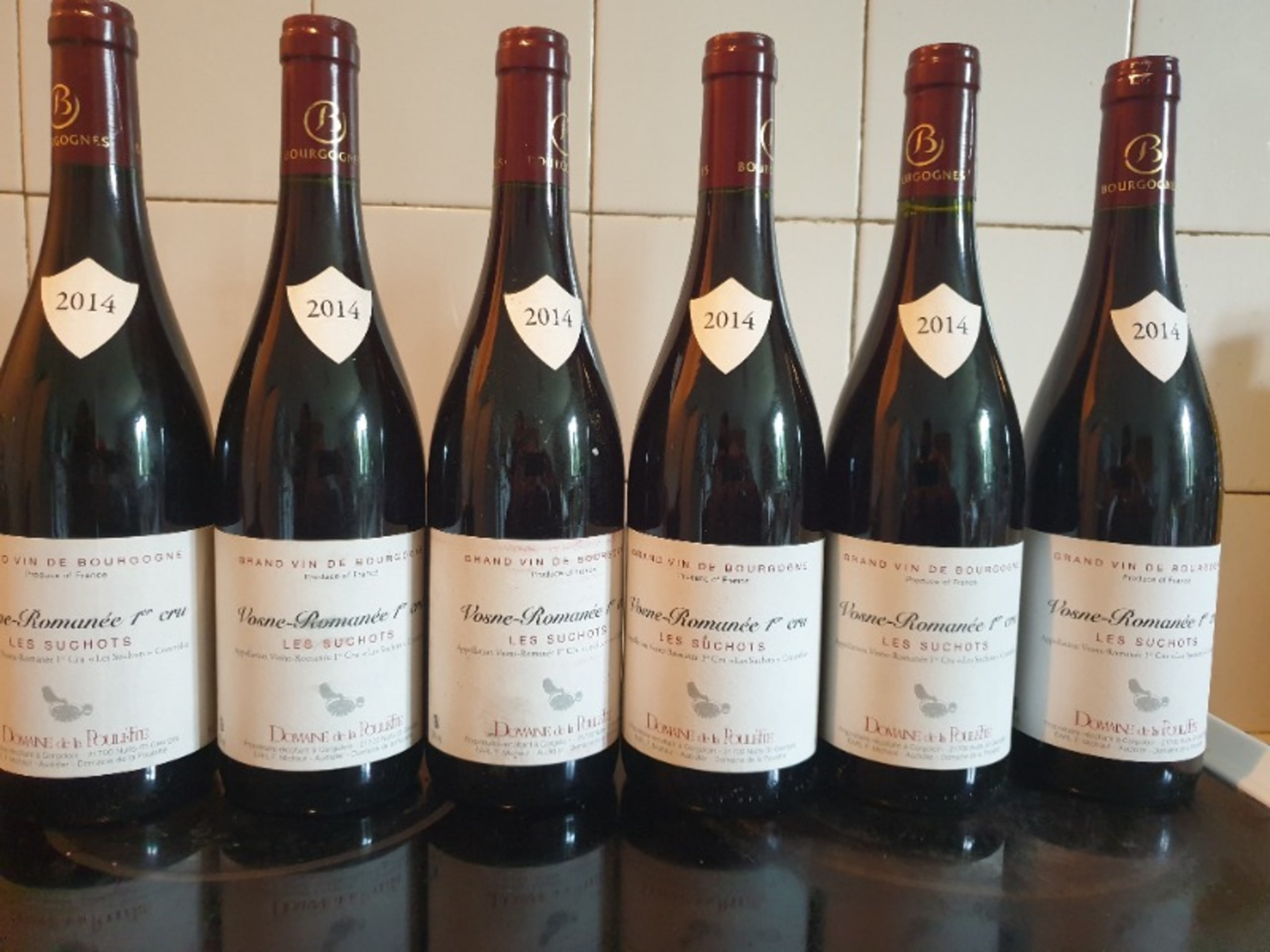 6 x Vosne-Romanée, 1er cru - les Suchots, Domaine de la Poulette, 2014