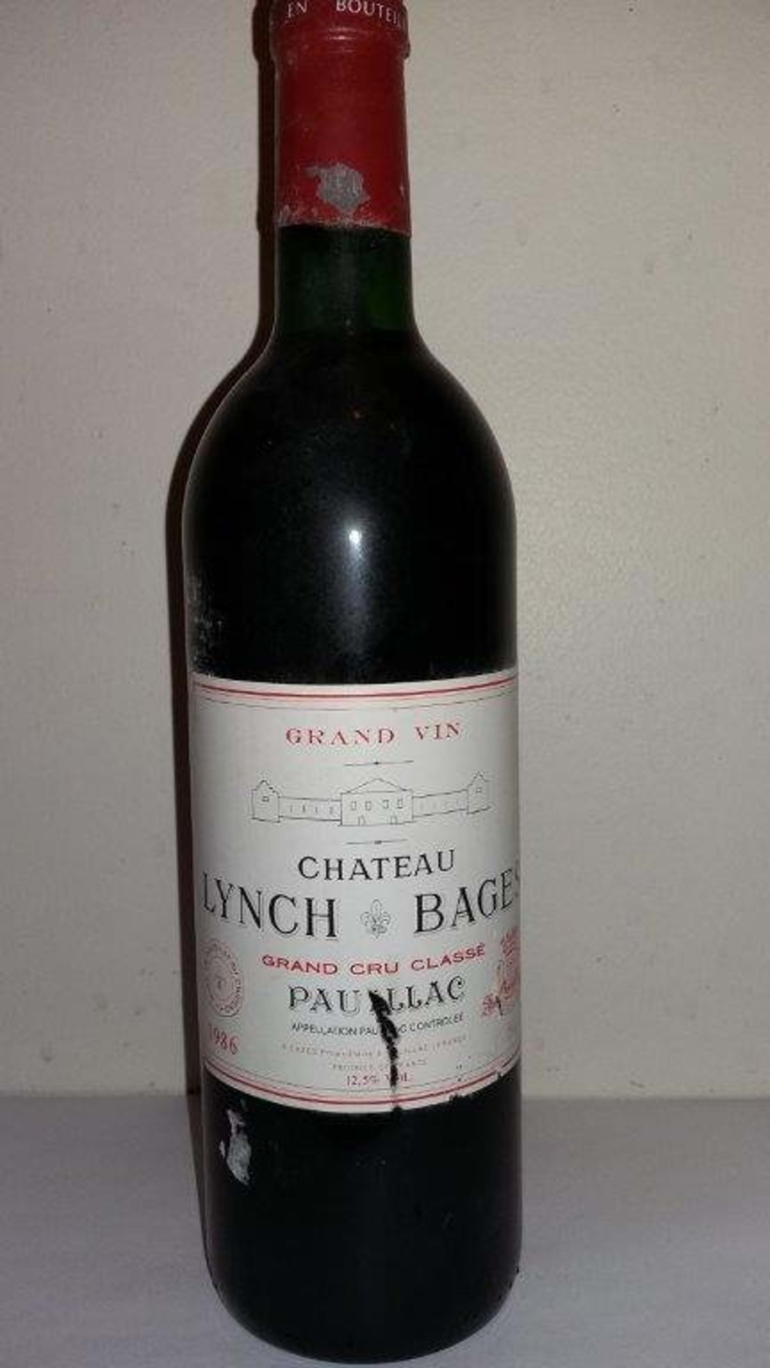 Château Lynch Bages, Pauillac, 1986