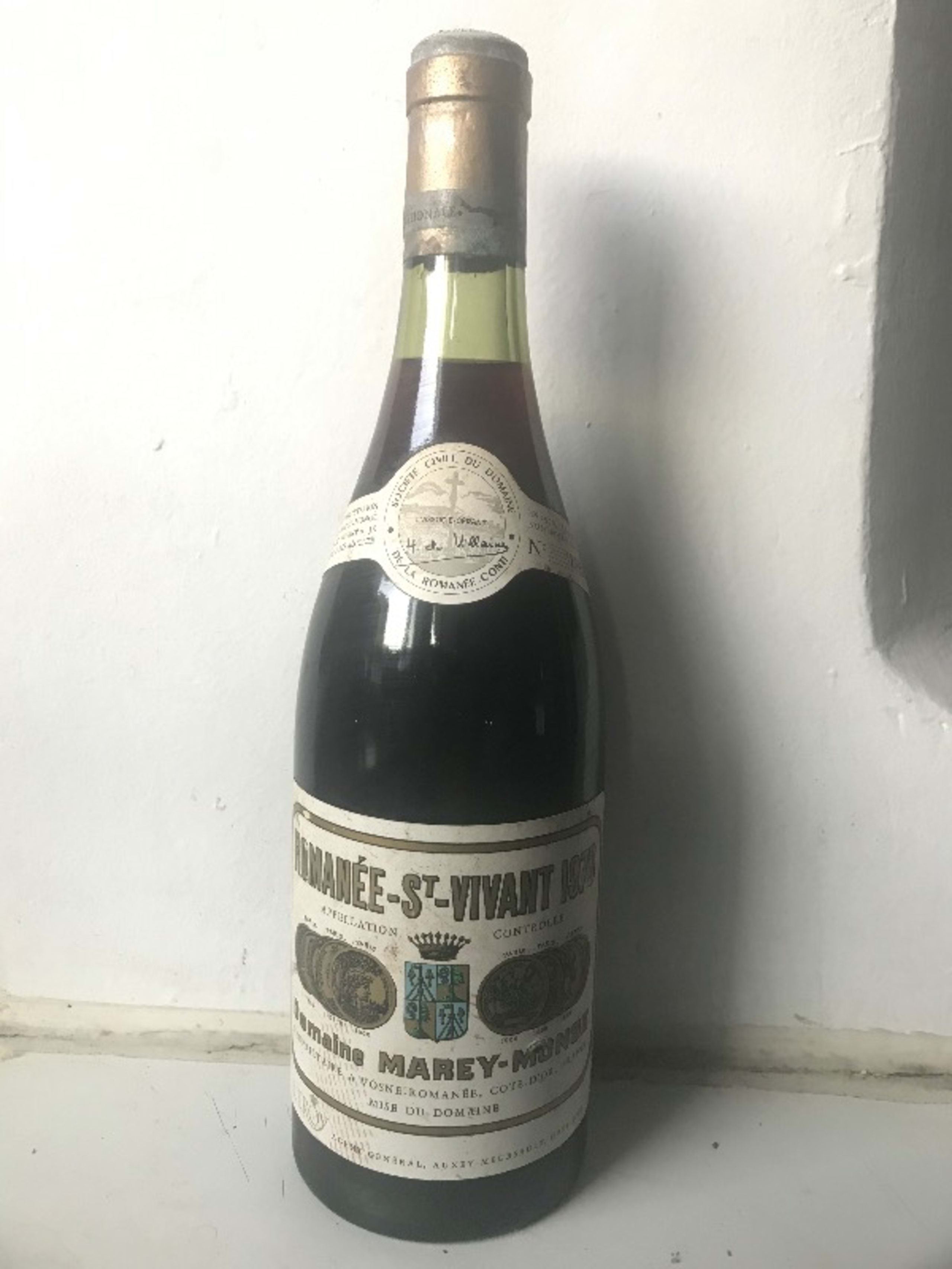 Romanée-Saint-Vivant, Grand cru, Domaine de la Romanée conti, 1970