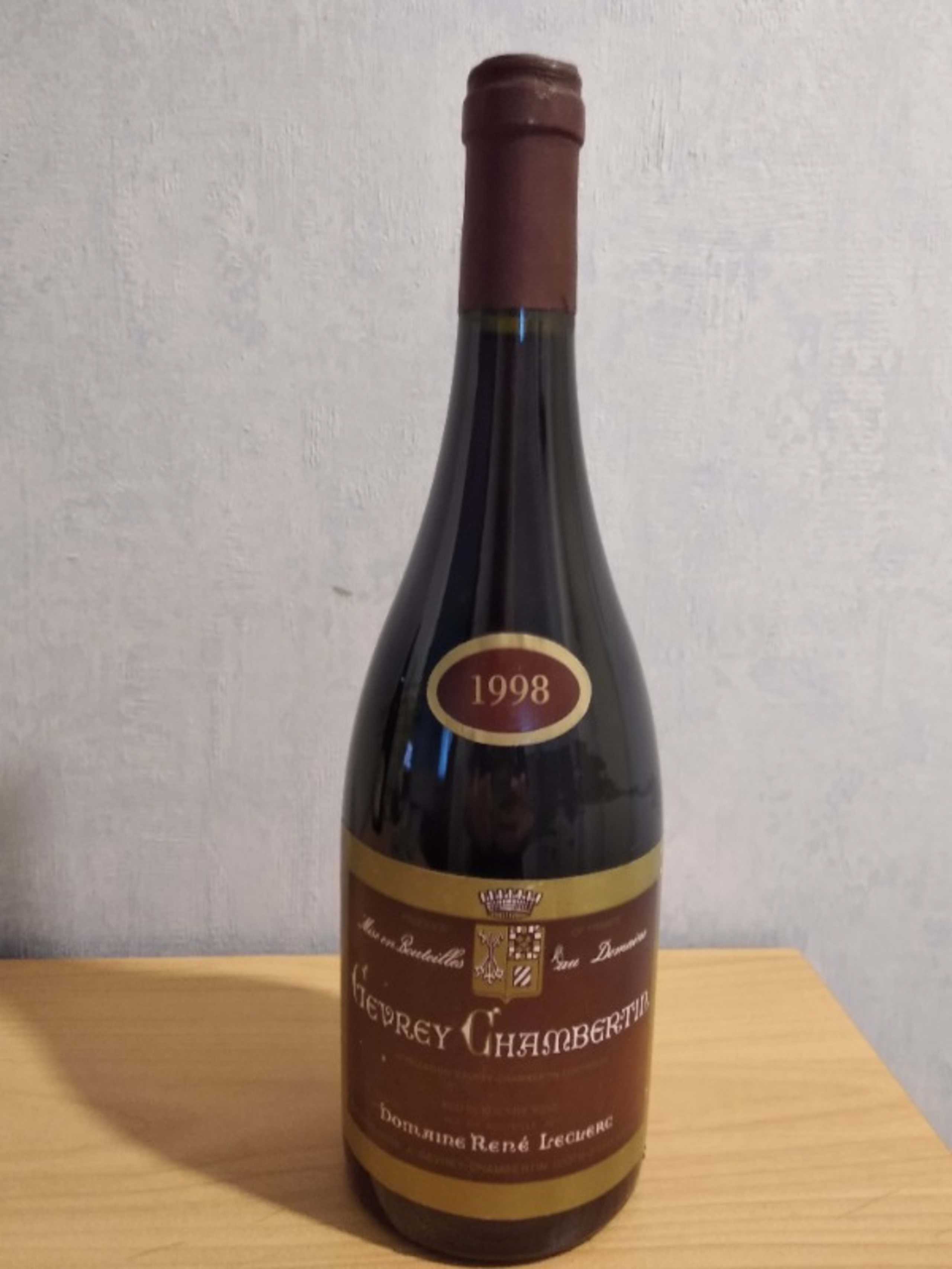 Griotte-Chambertin, GRAND CRU, Domaine René Leclerc, 1996