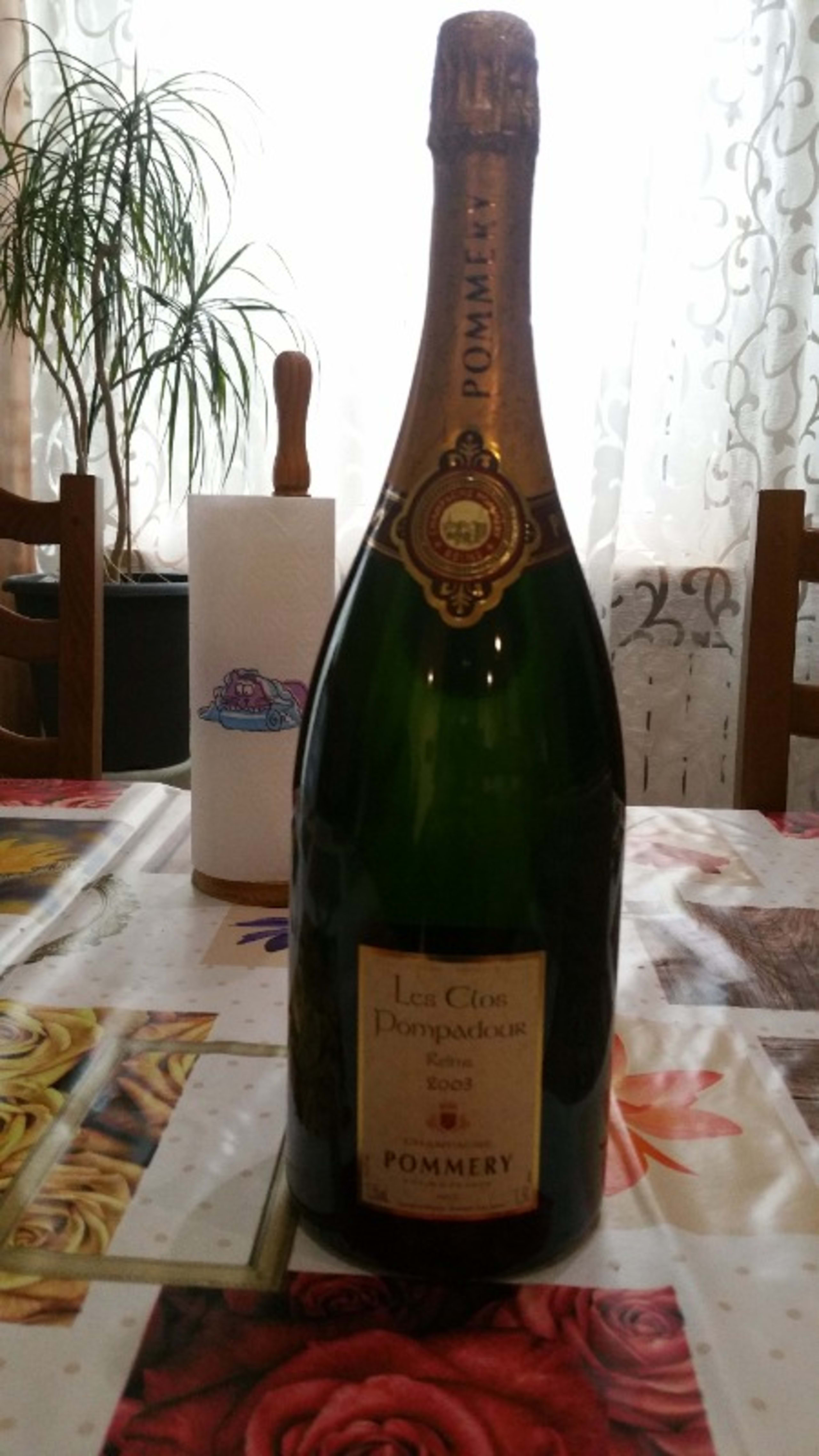 Pommery, Les Clos Pompadour, Champagne, 2003 (Magnum)