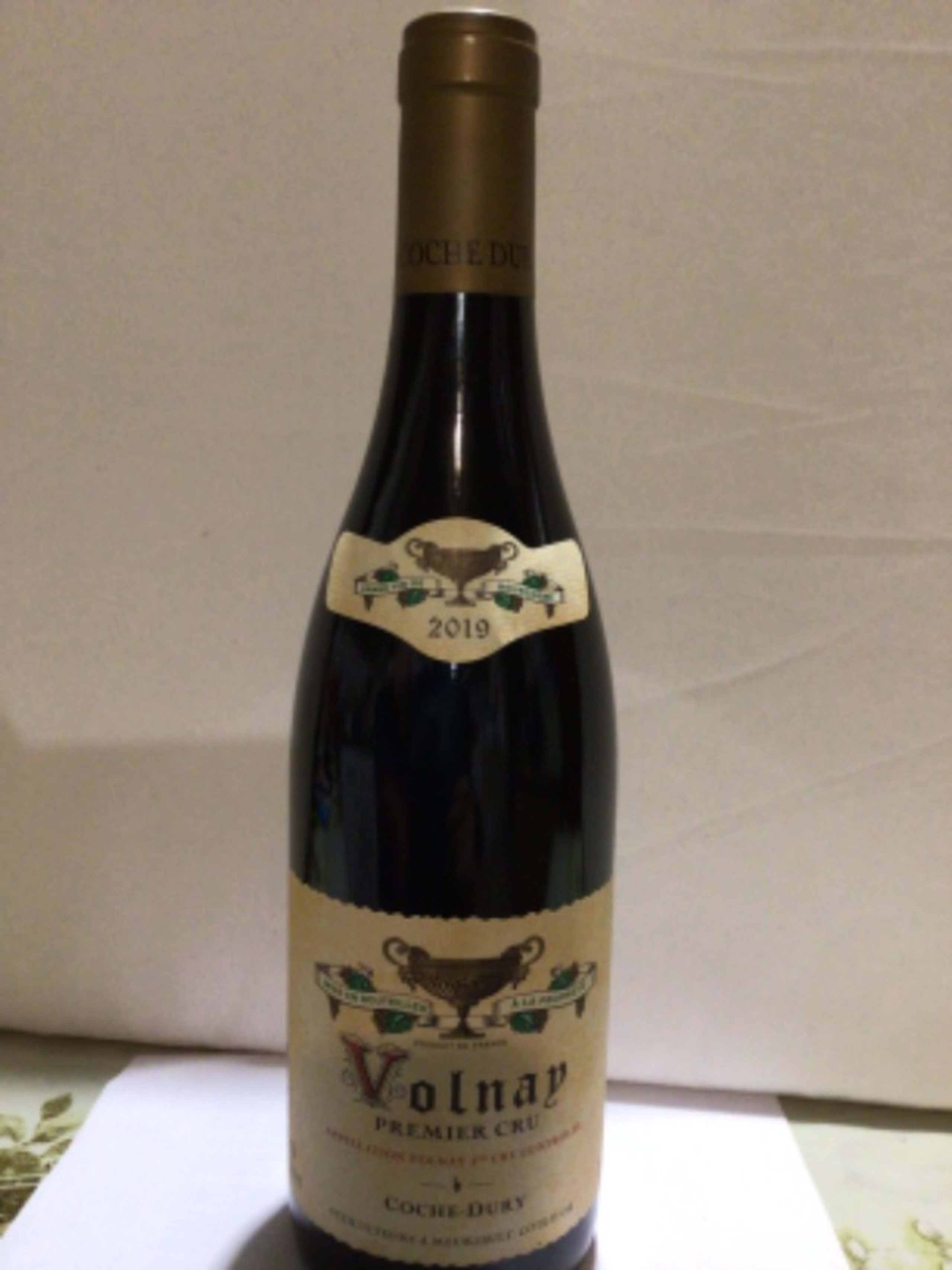 Volnay, 1er cru, J. F. Coche Dury, 2019