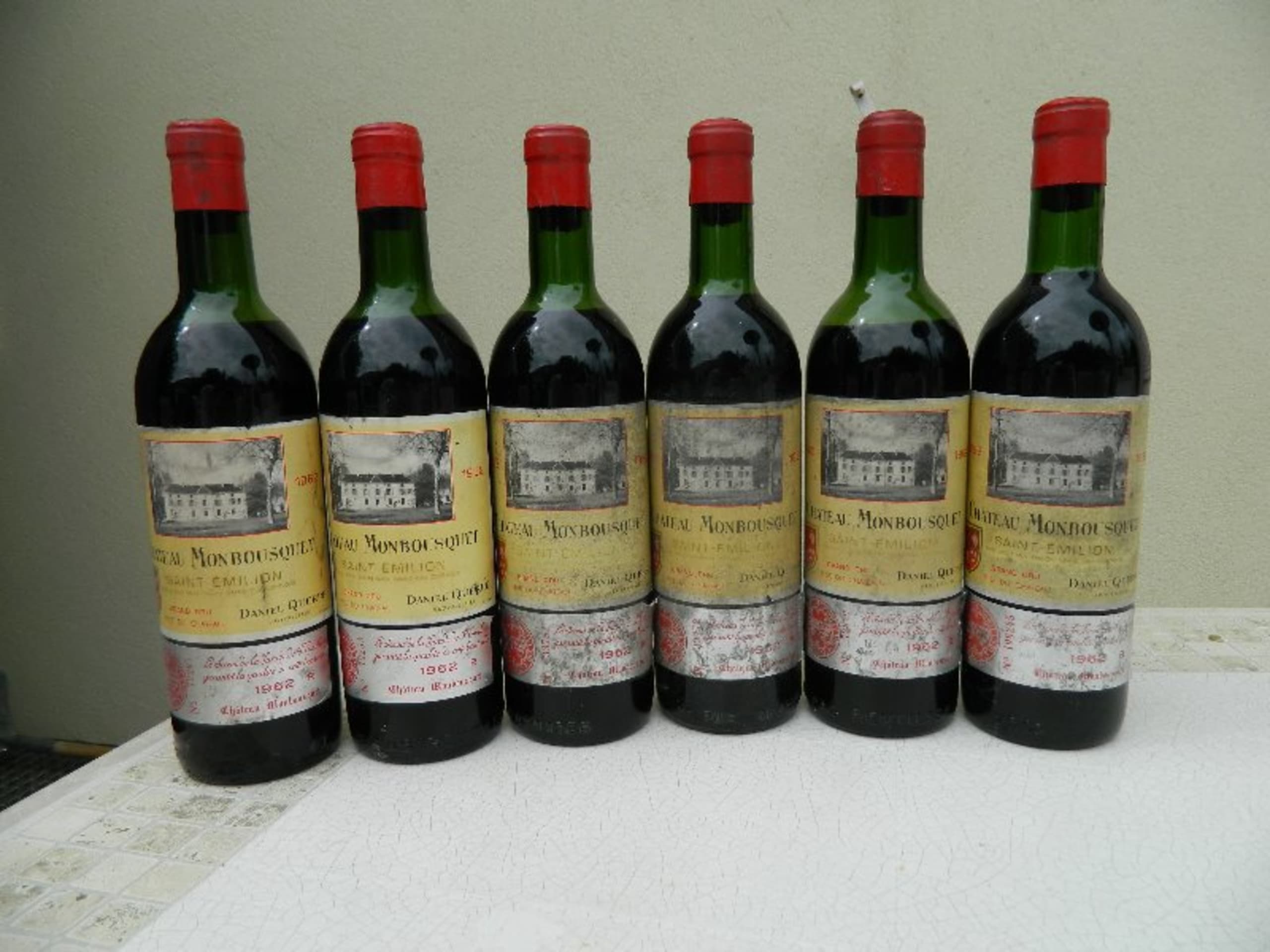 Château Monbousquet, Saint-Émilion Grand Cru, 1962