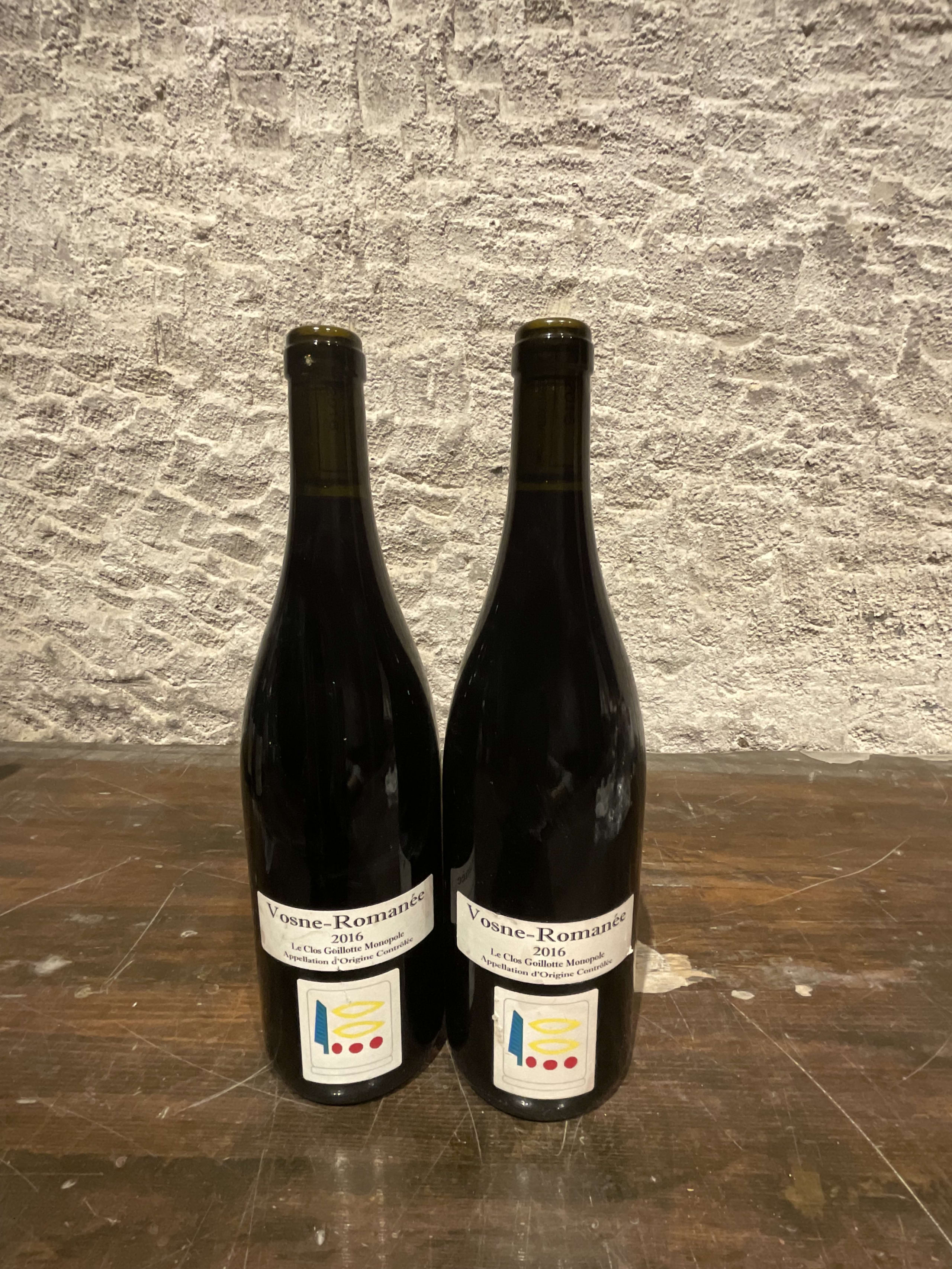 2 x Prieuré Roch, Vosne-Romanée, Le Clos Goillotte, 2016