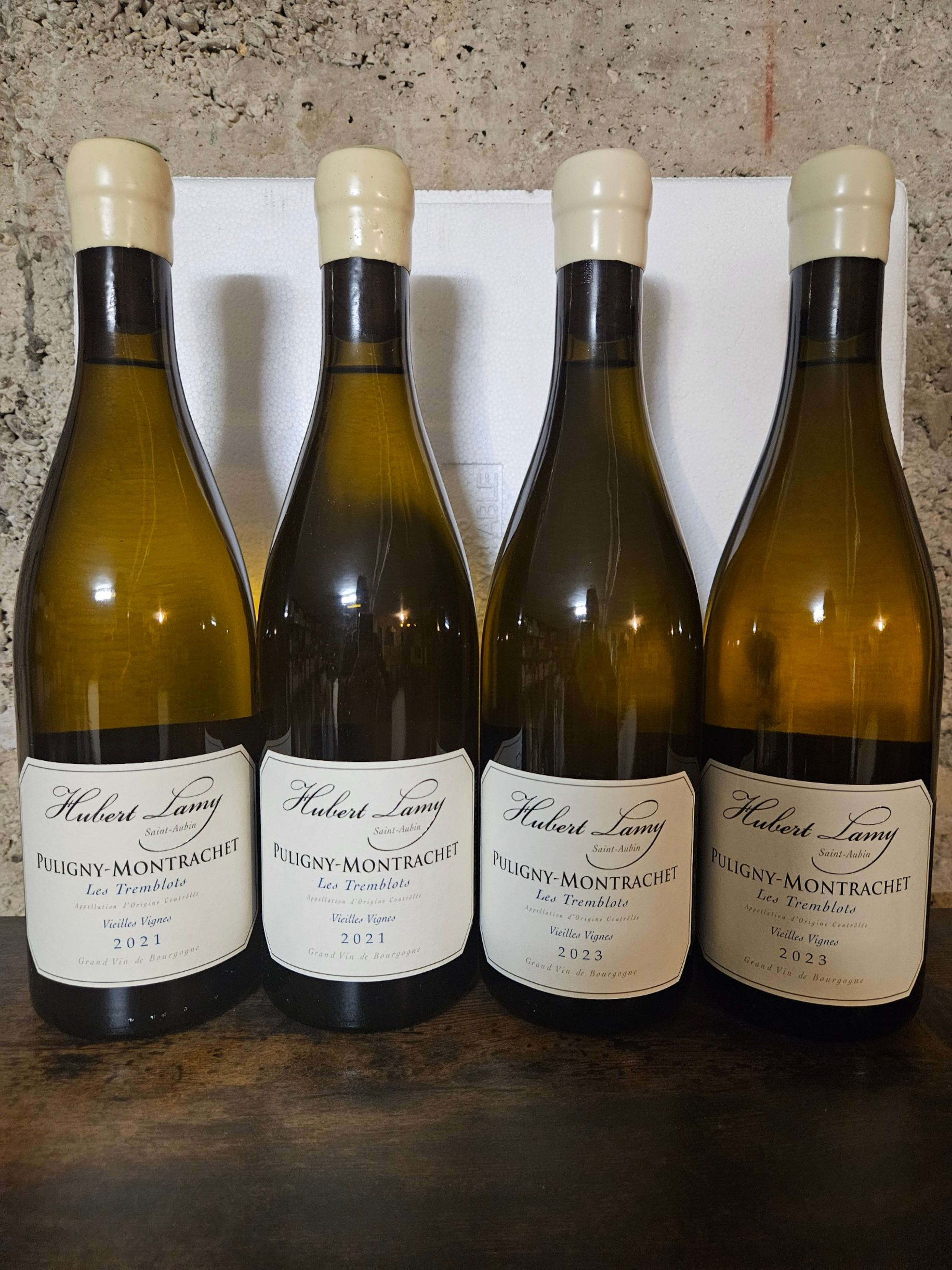 4 x Hubert Lamy, Puligny-Montrachet, Les Tremblots Vieilles Vignes, 2021/2023