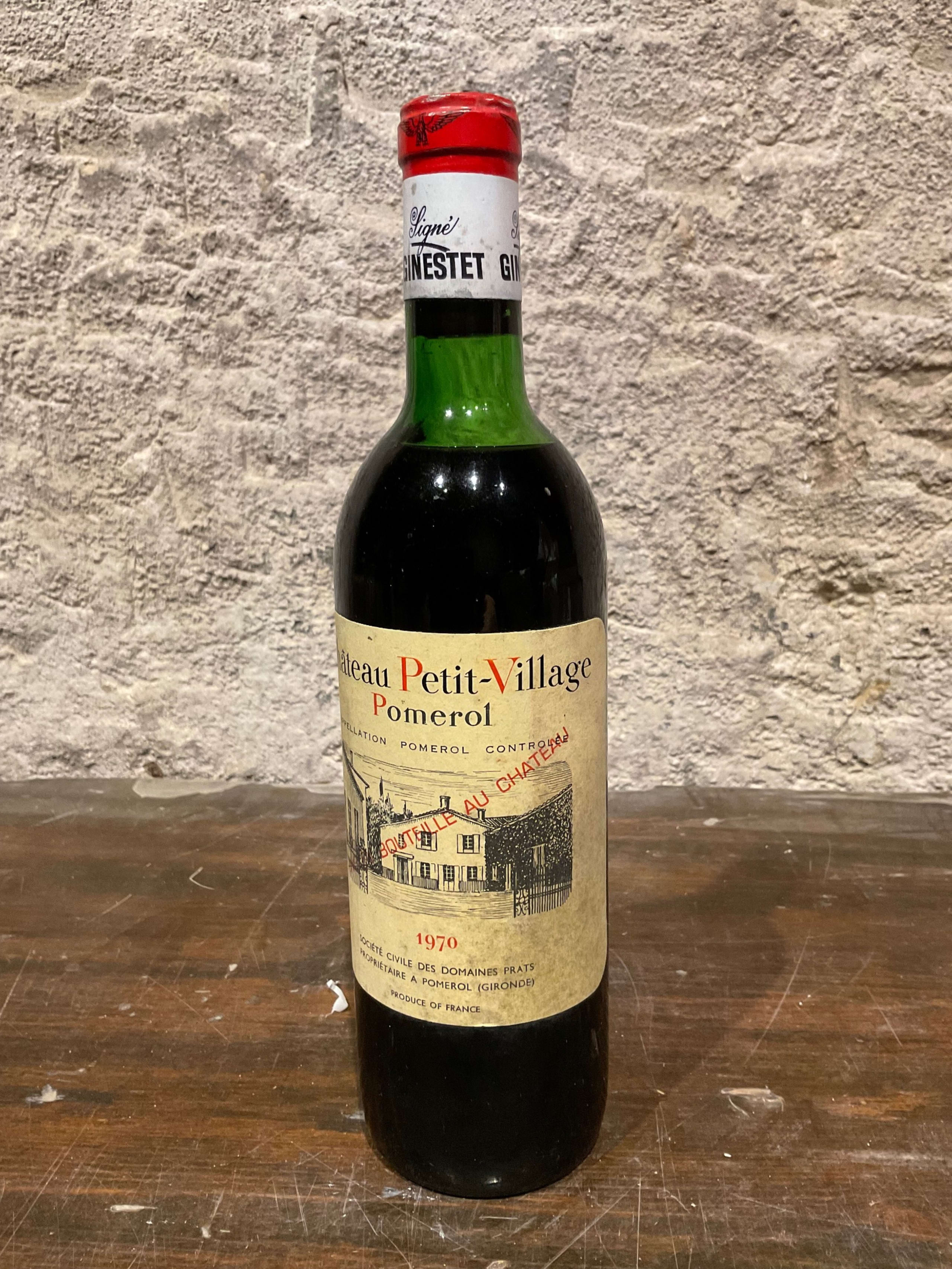 Château Petit-Village, Pomerol, 1970