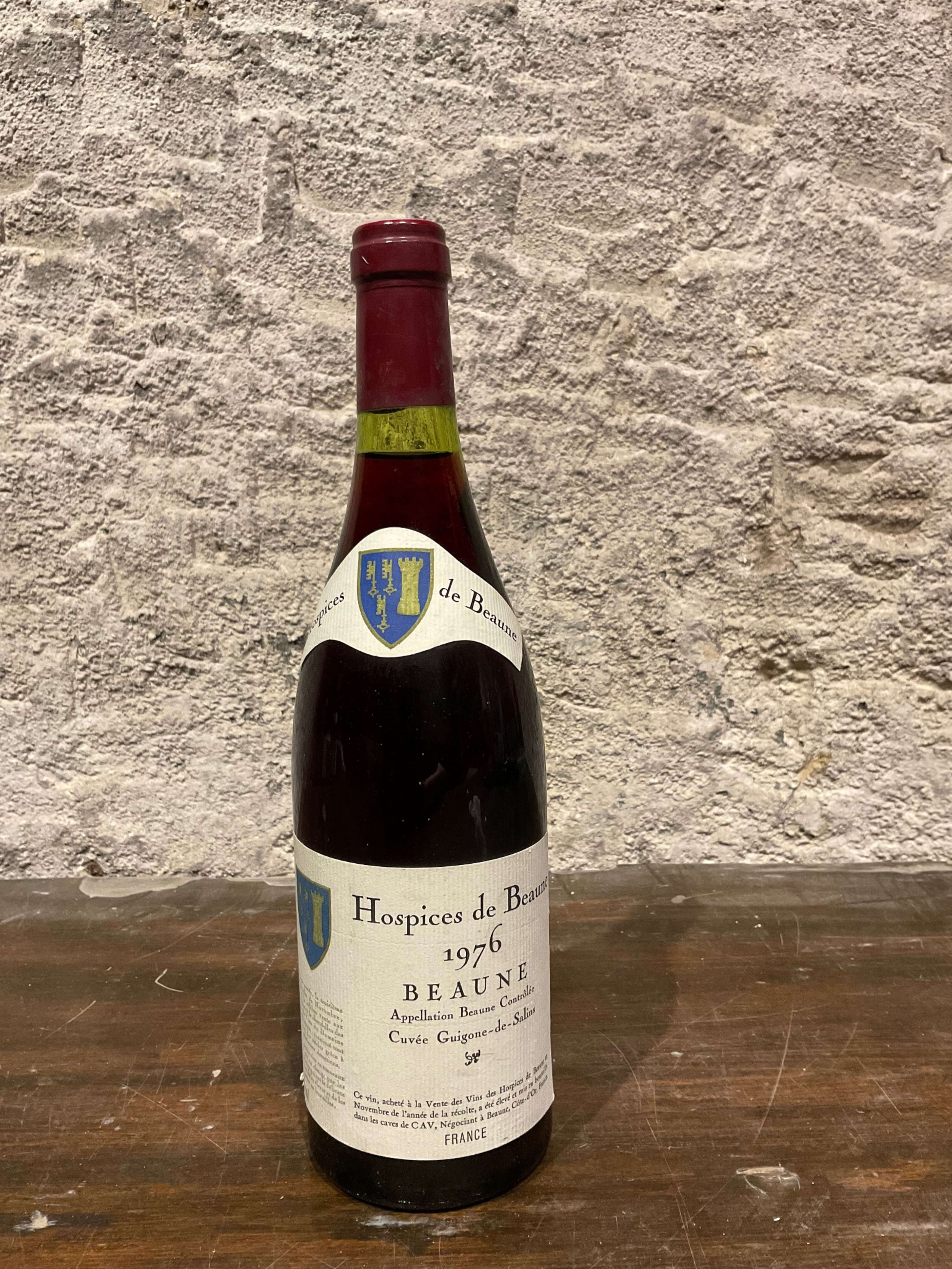 Hospices de Beaune, Beaune Premier Cru, Cuvée Guigone de Salins, 1976