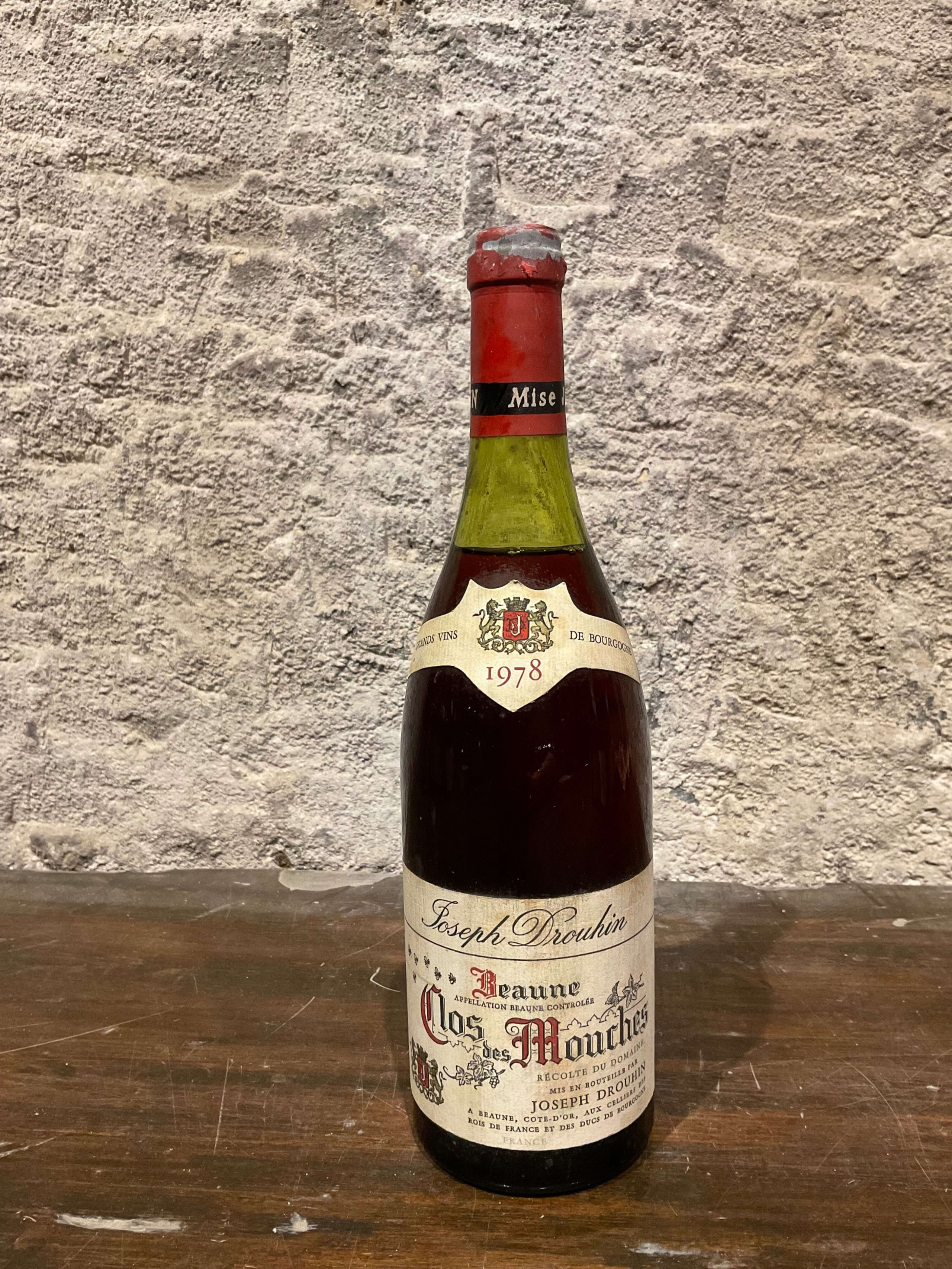 Joseph Drouhin, Beaune Premier Cru, Le Clos des Mouches Rouge, 1978